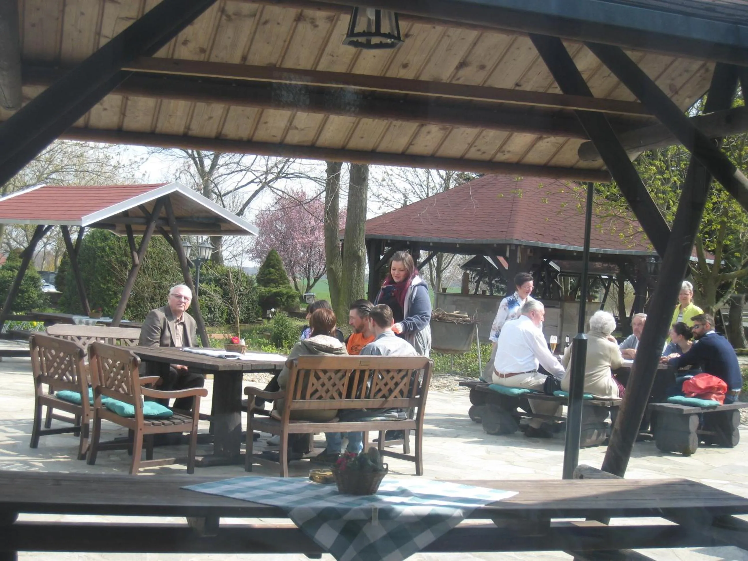 group of guests in Hotel Schöne Aussicht