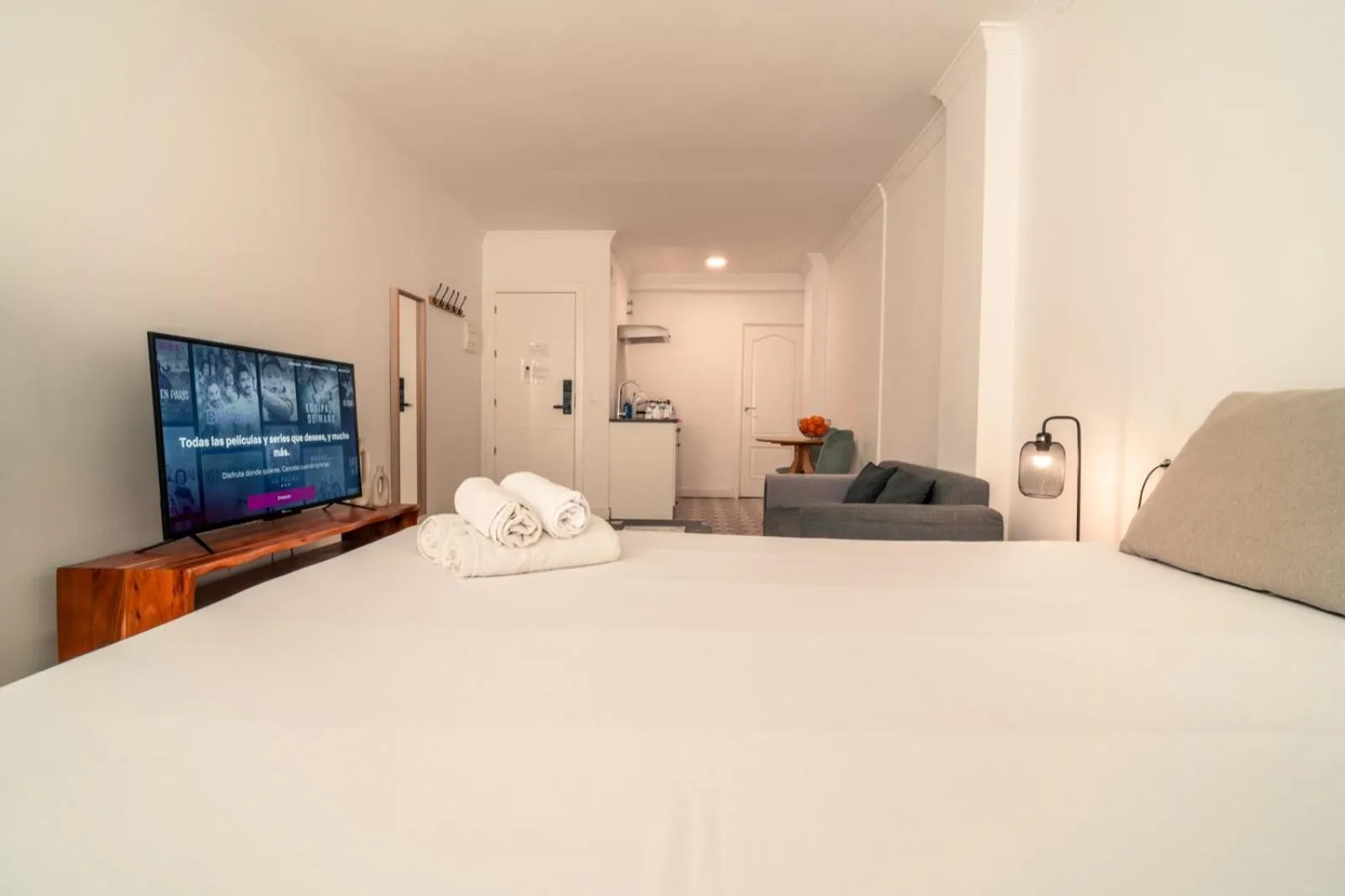 Bed in Apartamentos Avanel