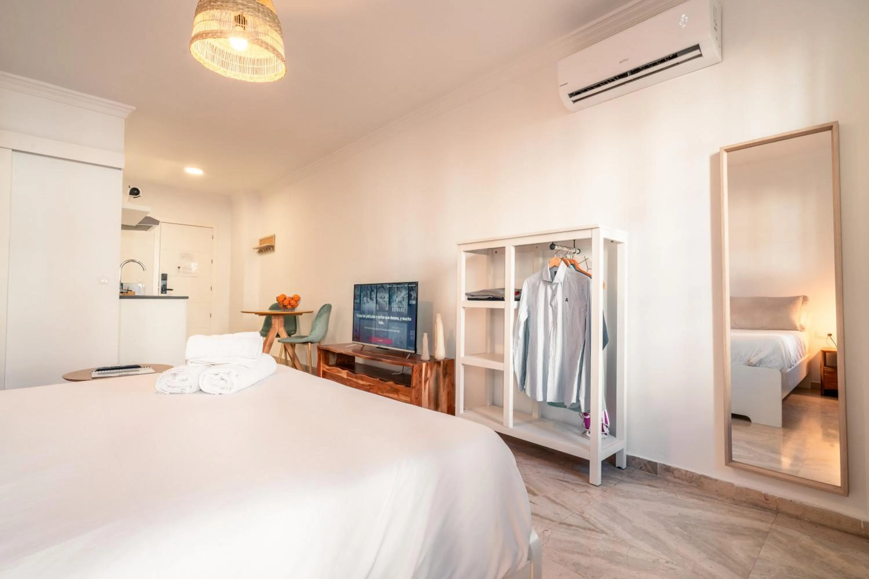 Bed in Apartamentos Avanel