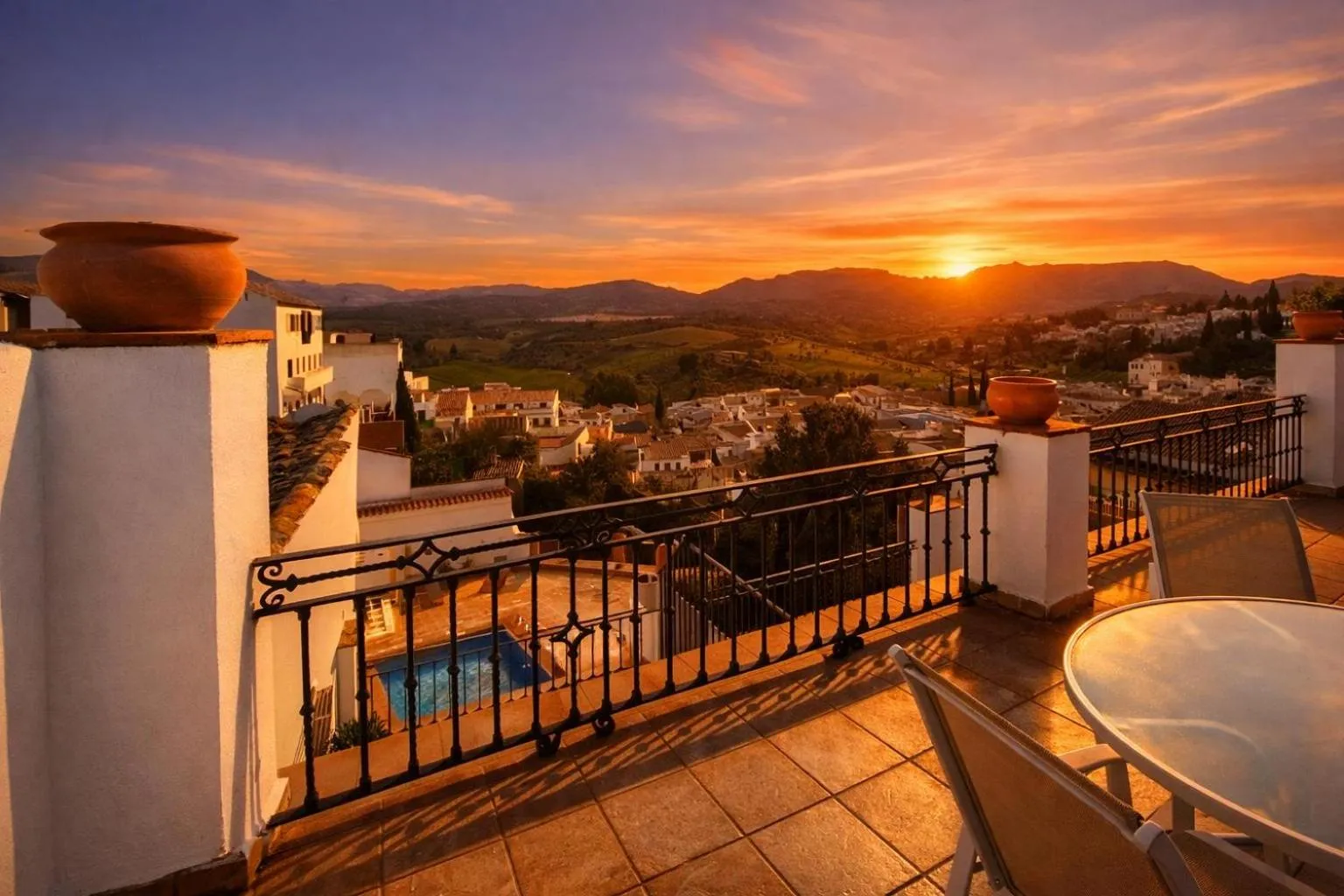 Mountain view in Apartamentos Avanel