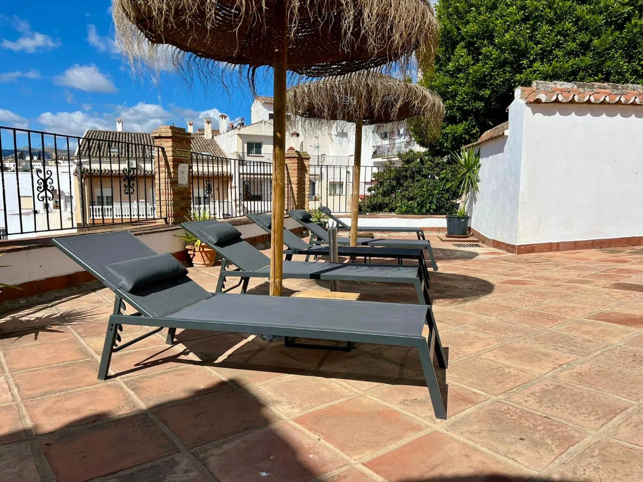 Swimming pool in Apartamentos Avanel