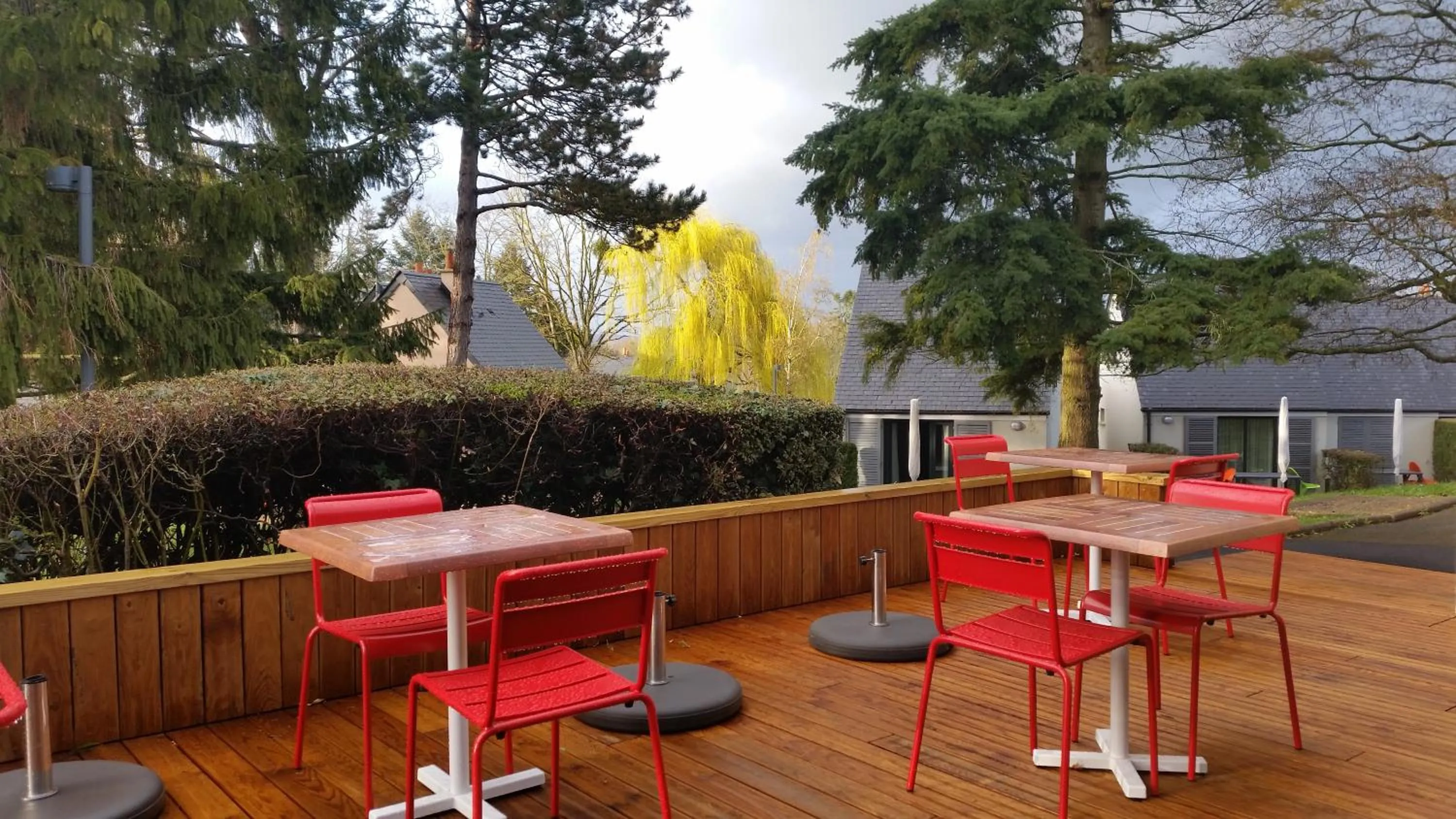 Patio in VVF Amboise Les Châteaux de la Loire
