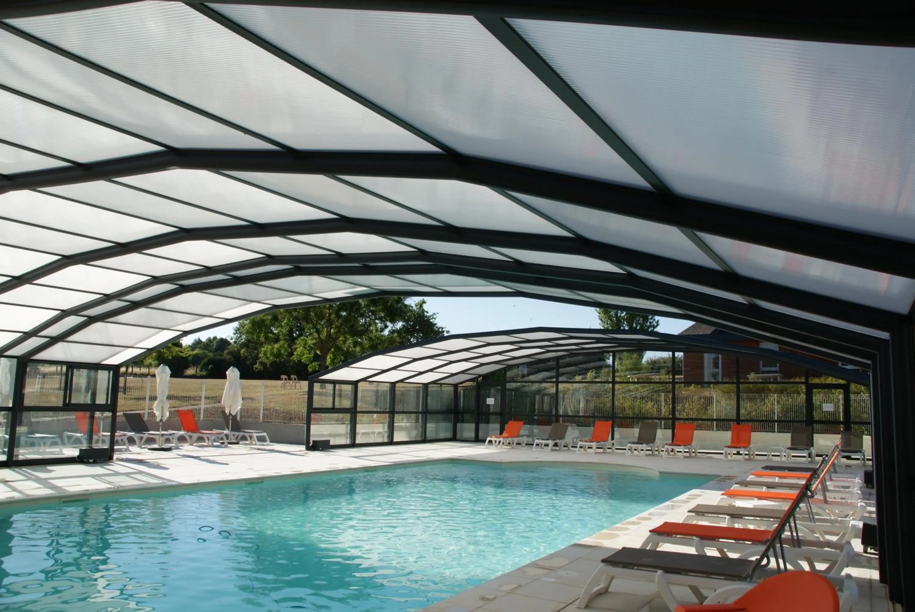 Swimming pool in VVF Amboise Les Châteaux de la Loire