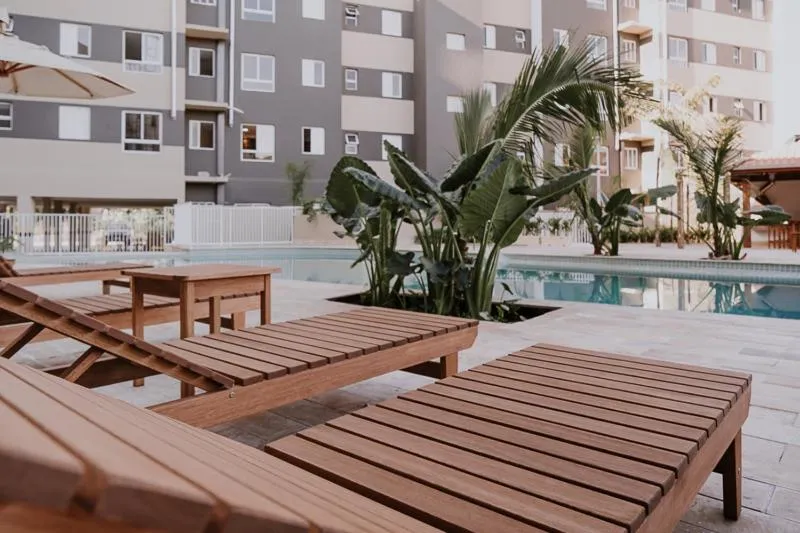 Swimming pool in Jardim das Palmeiras II - Multipropriedade