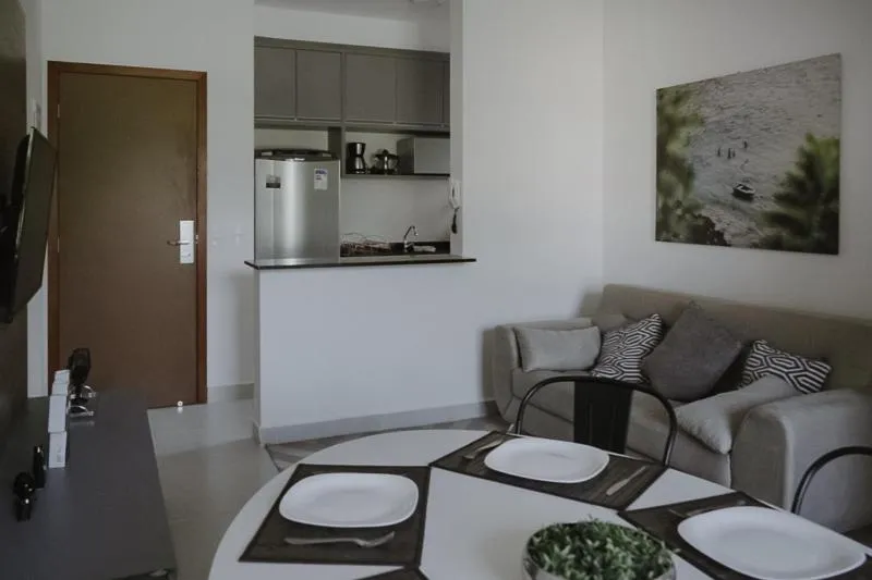 Kitchen or kitchenette in Jardim das Palmeiras II - Multipropriedade