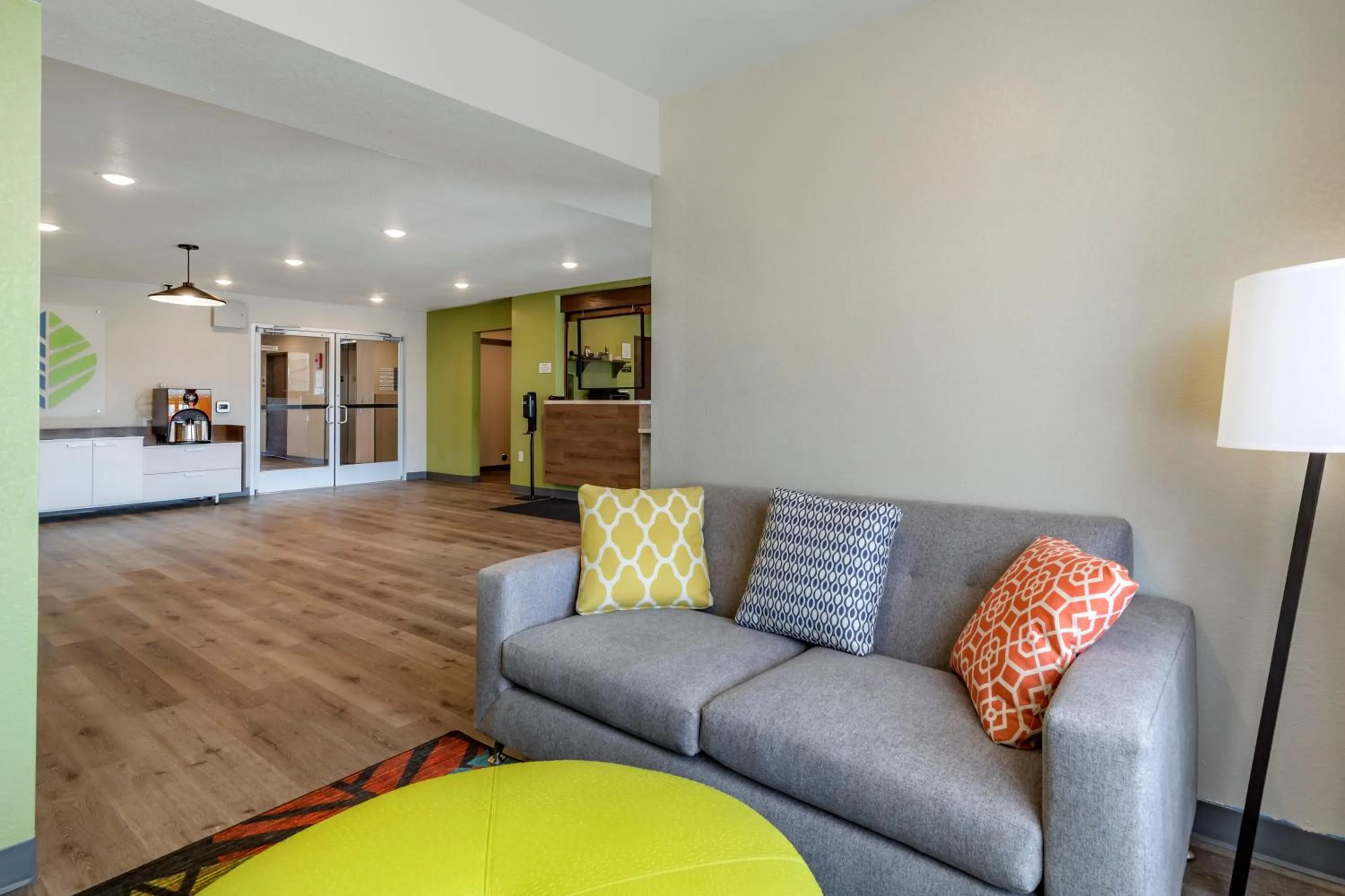 Lobby or reception in WoodSpring Suites Austin Georgetown
