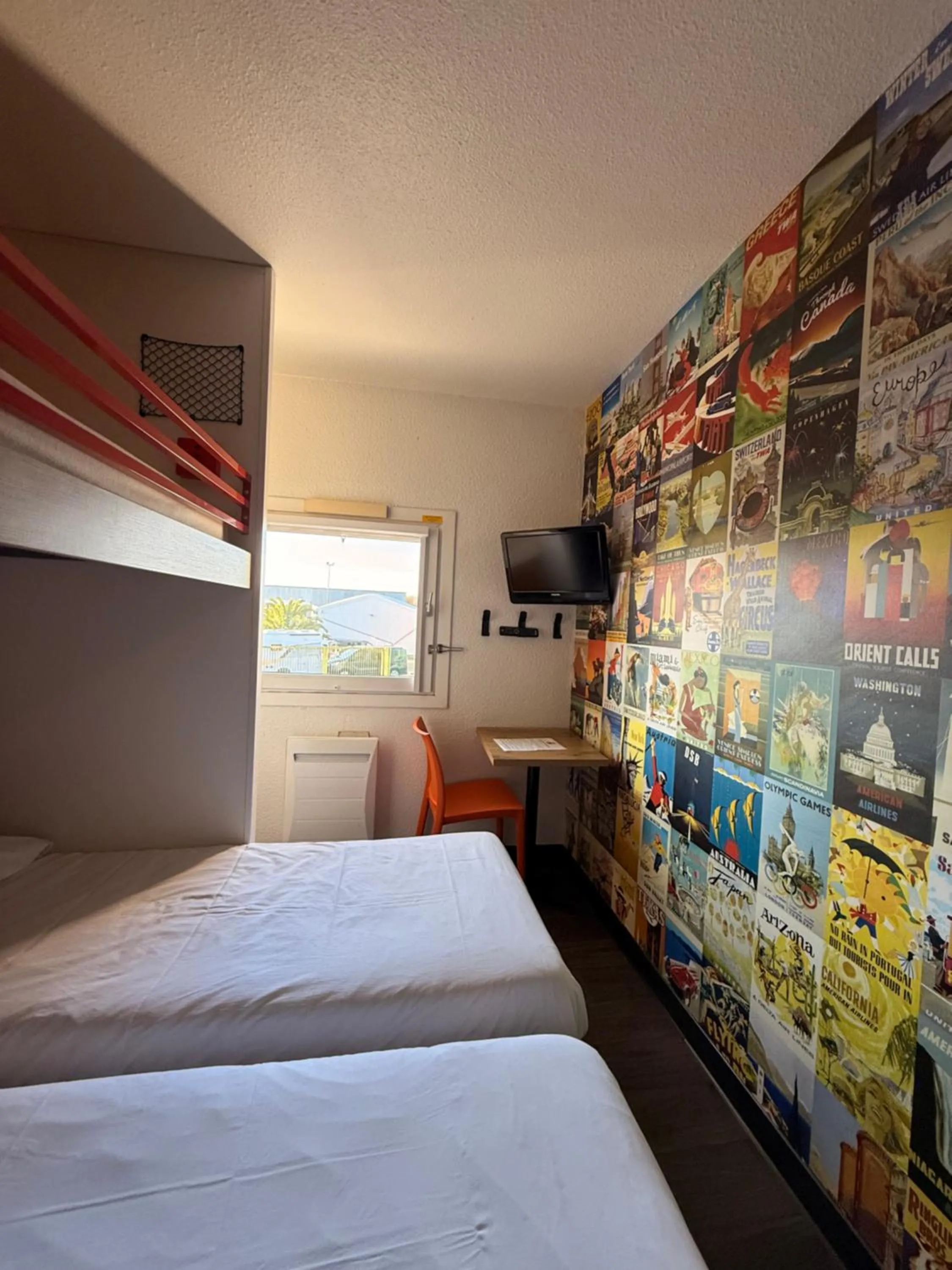 Bed in hotelF1 Brest Sud Plougastel