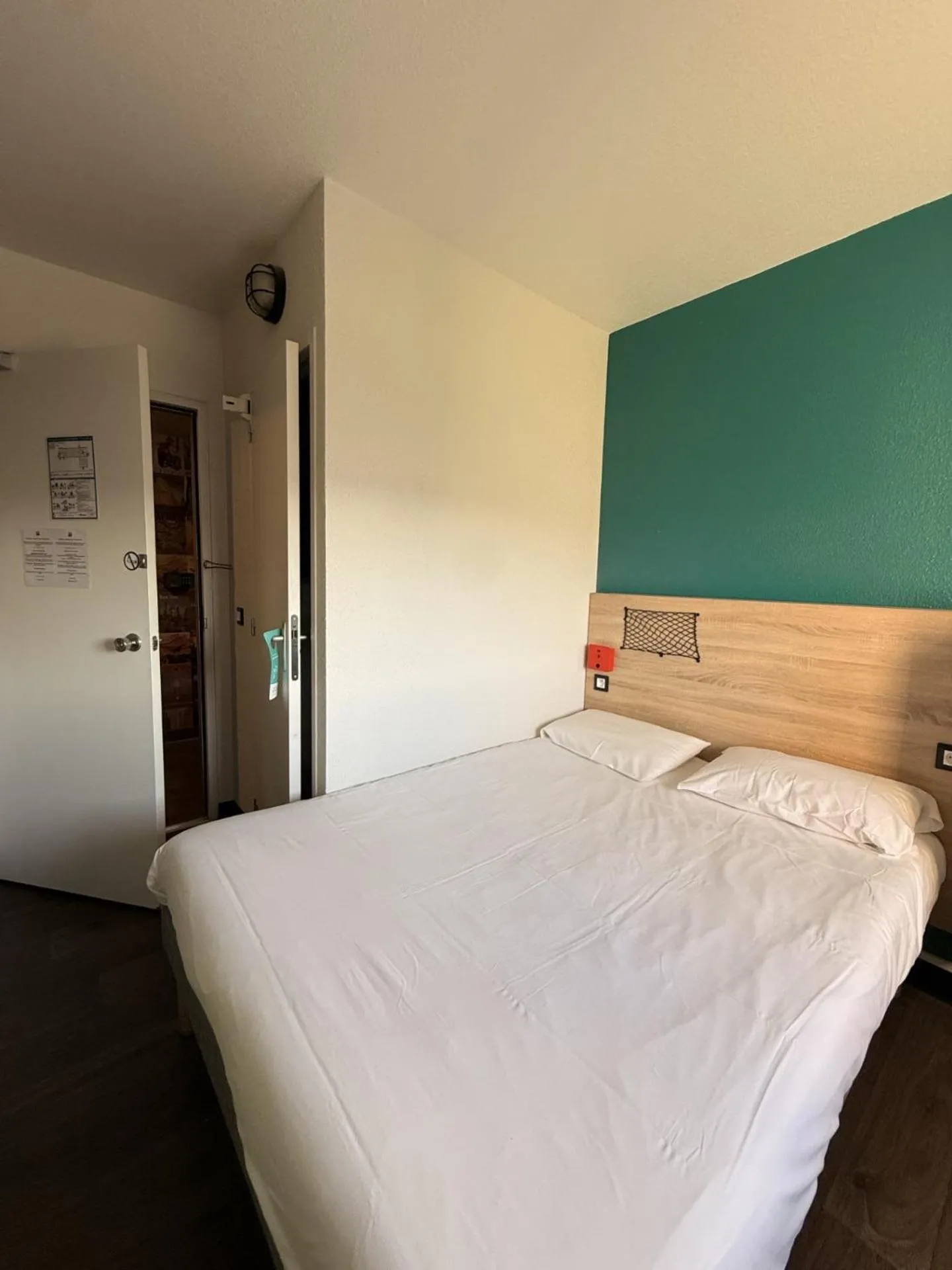 Bed in hotelF1 Brest Sud Plougastel