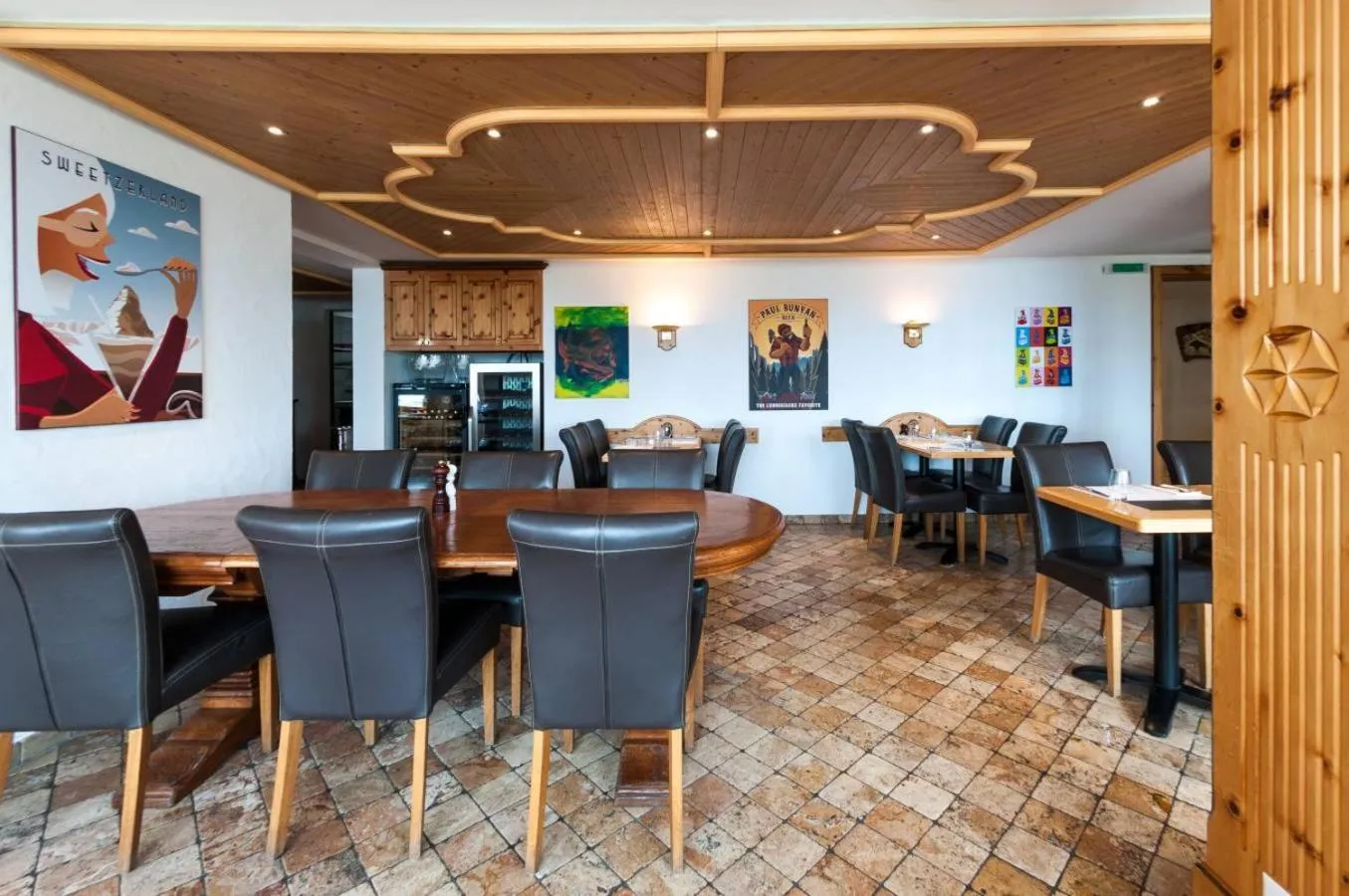 Restaurant/places to eat in Alpe Fleurie Hôtel & Restaurant