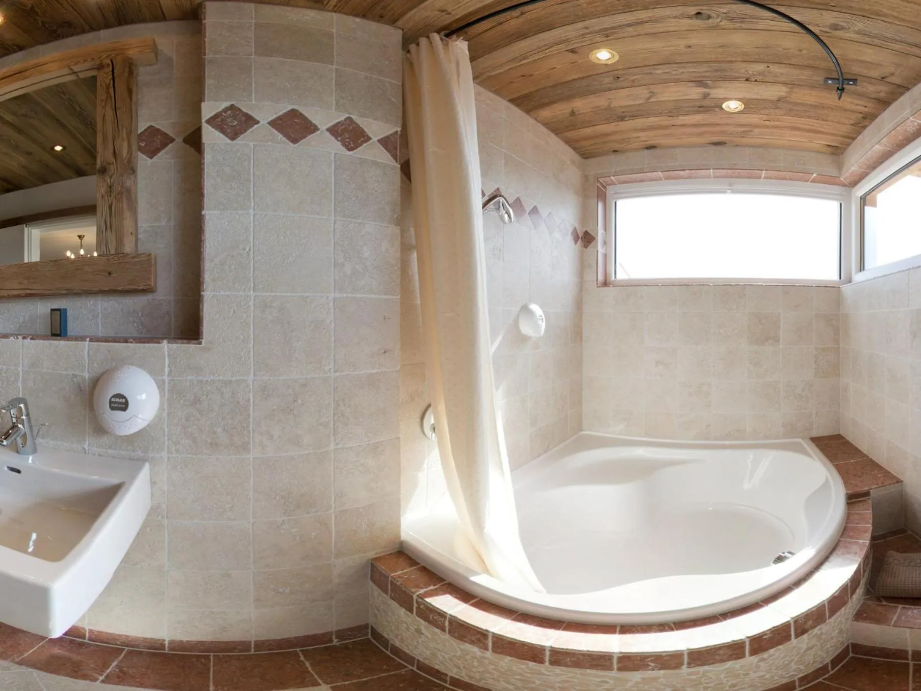 Bath in Alpe Fleurie Hôtel & Restaurant