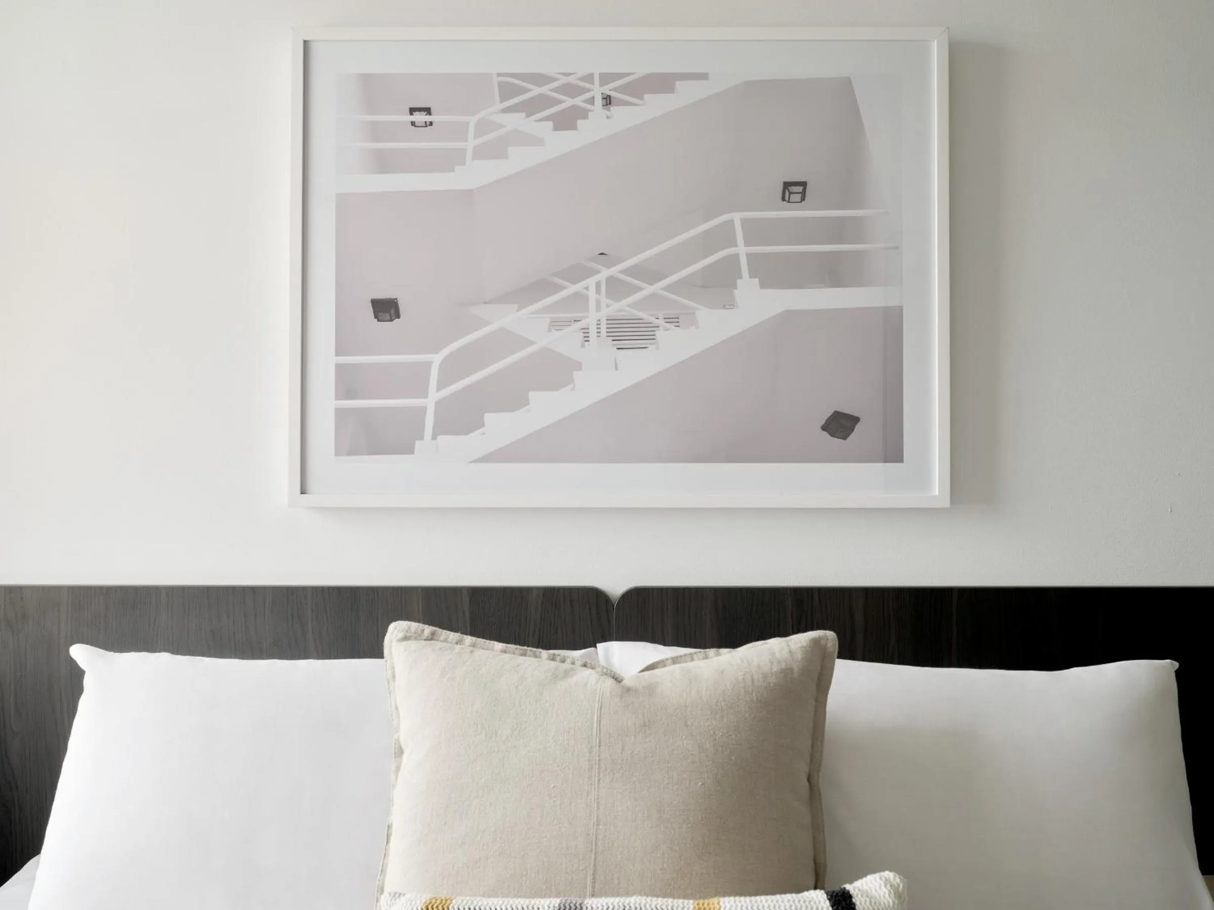 Bed in Dunkirk Hotel Pyrmont