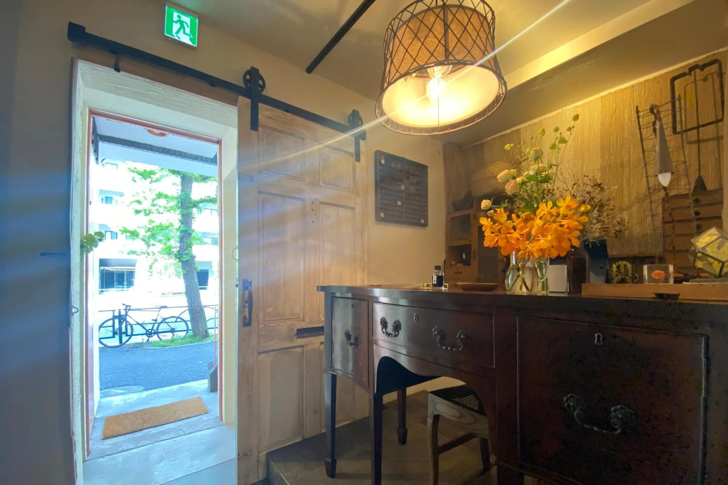 Lobby or reception in TOE LIBRARY Tokyo Asakusa