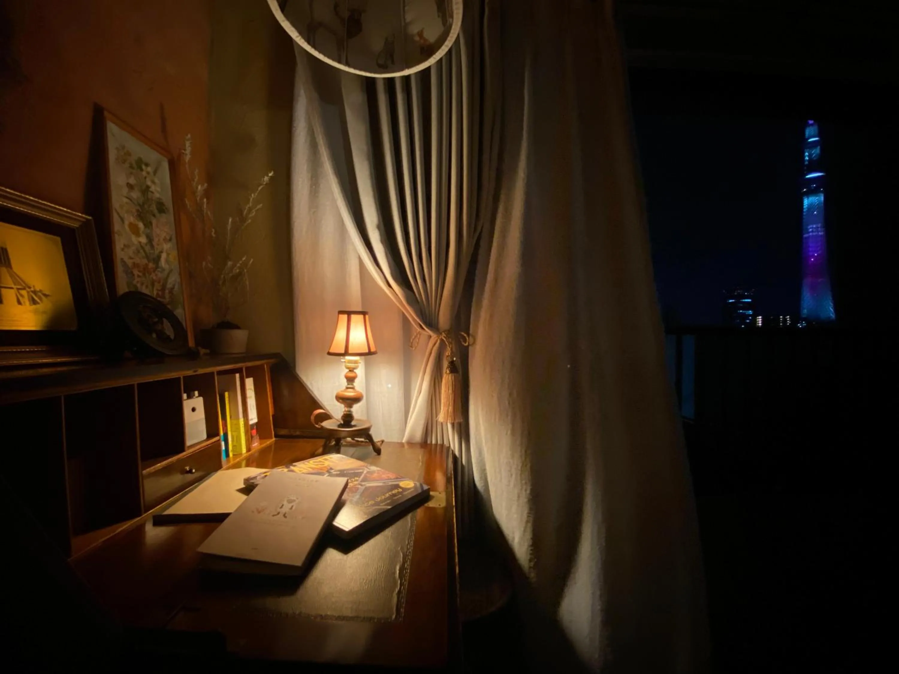 Night in TOE LIBRARY Tokyo Asakusa