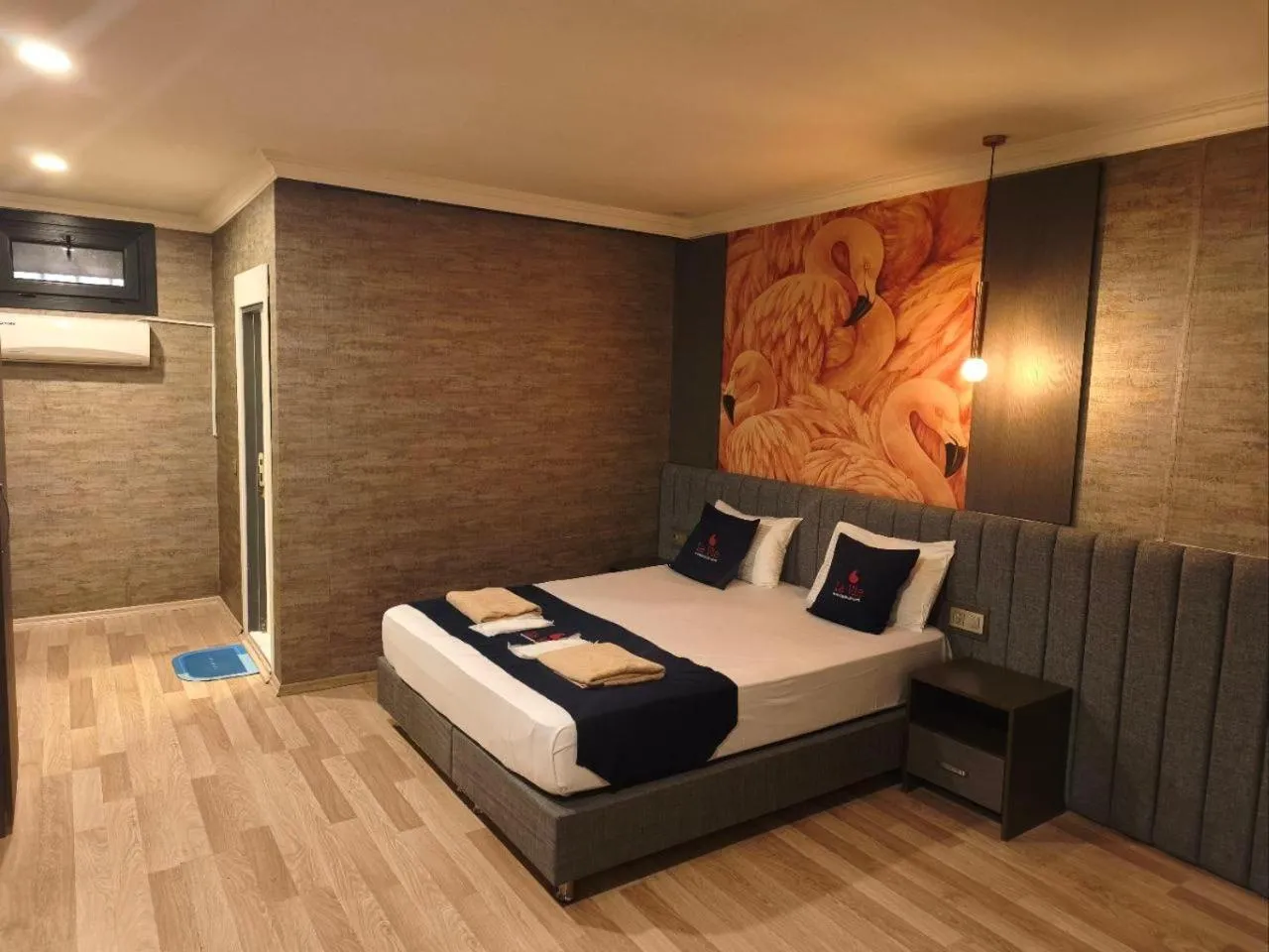 Bed in La Vie Suite Hotel
