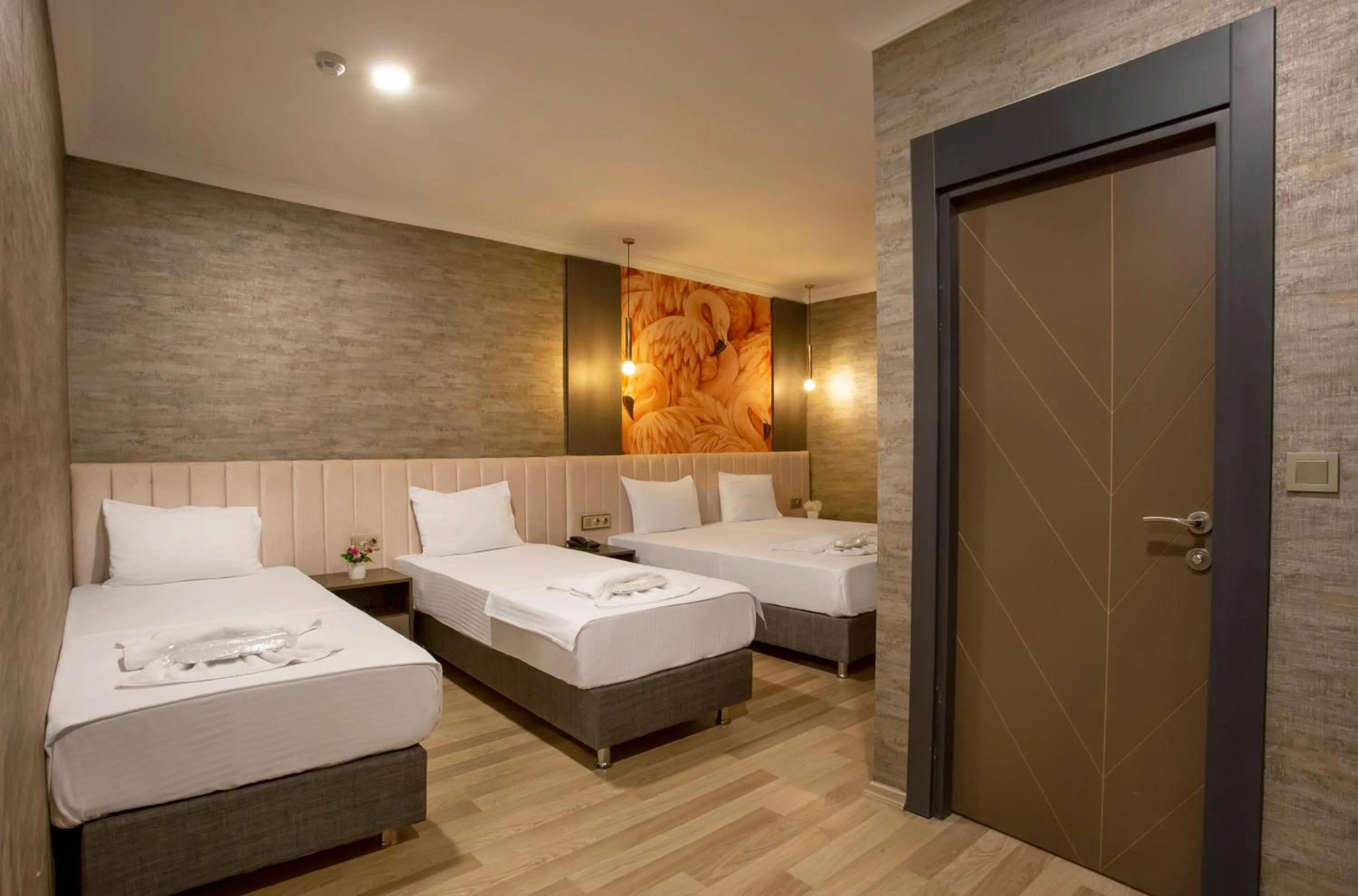 Bed in La Vie Suite Hotel