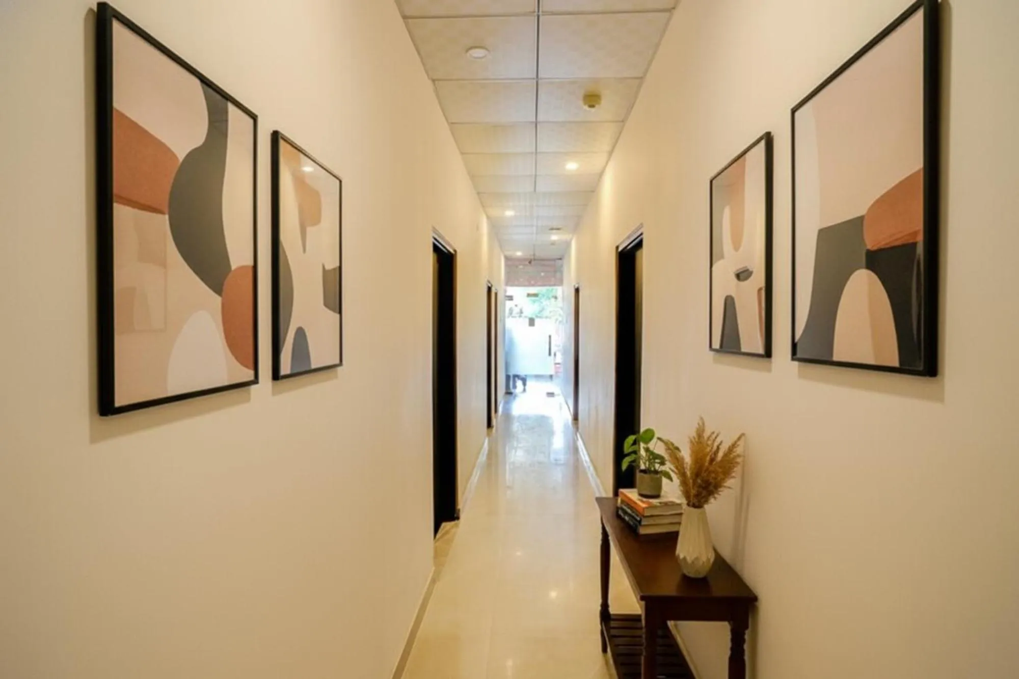 Lobby or reception in FabHotel Grand Capitol