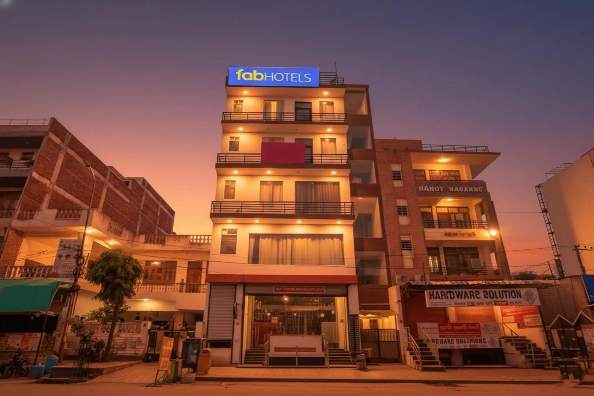 Property building in FabHotel Grand Capitol