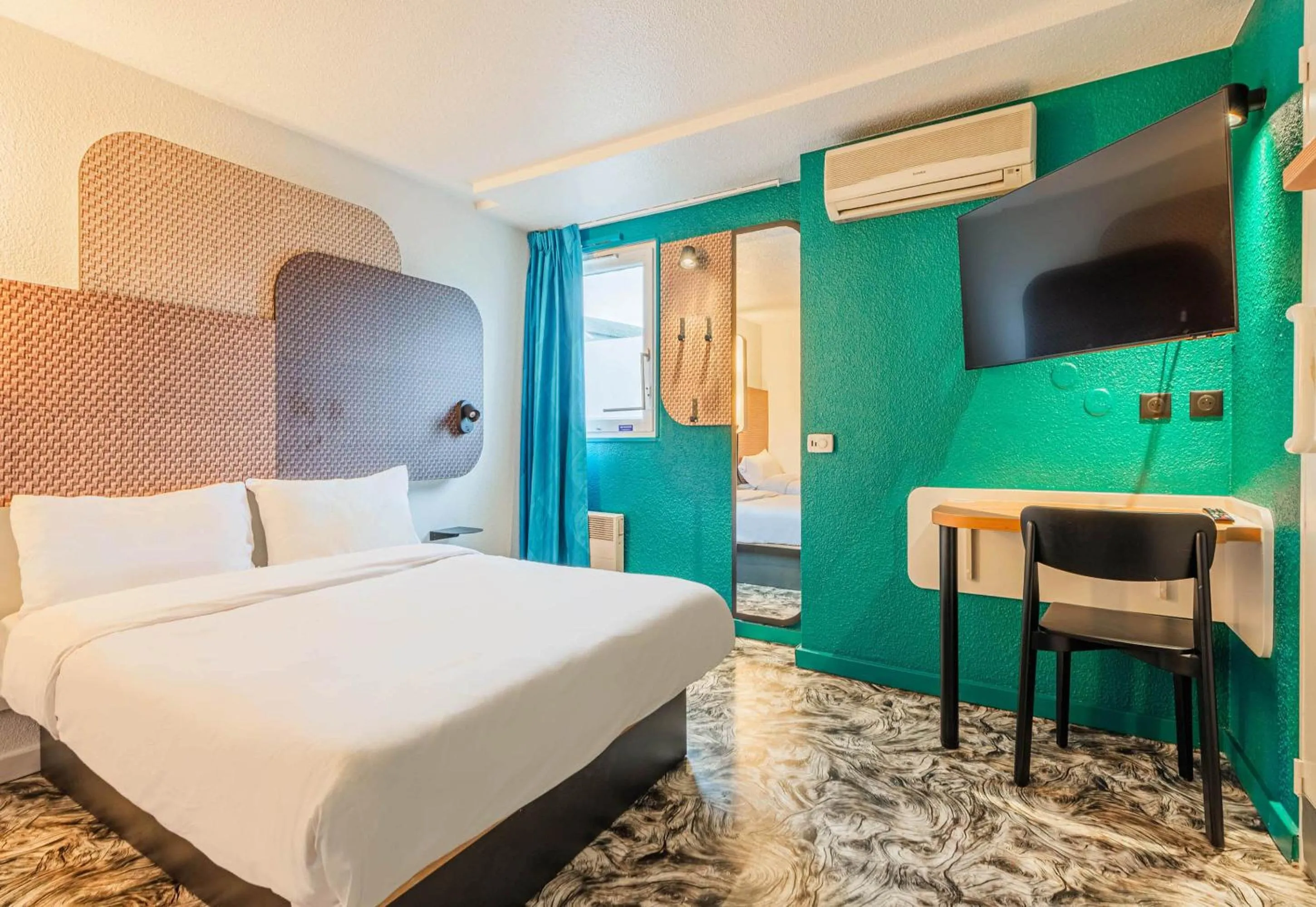 Bed in B&B HOTEL SCHILTIGHEIM Nord