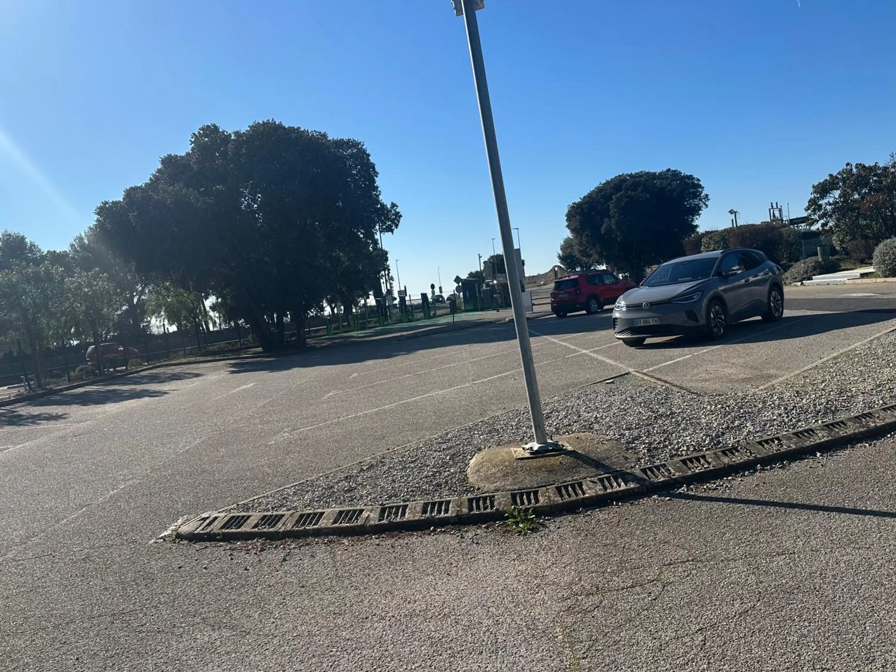 Parking in ibis budget Nimes Marguerittes - A9