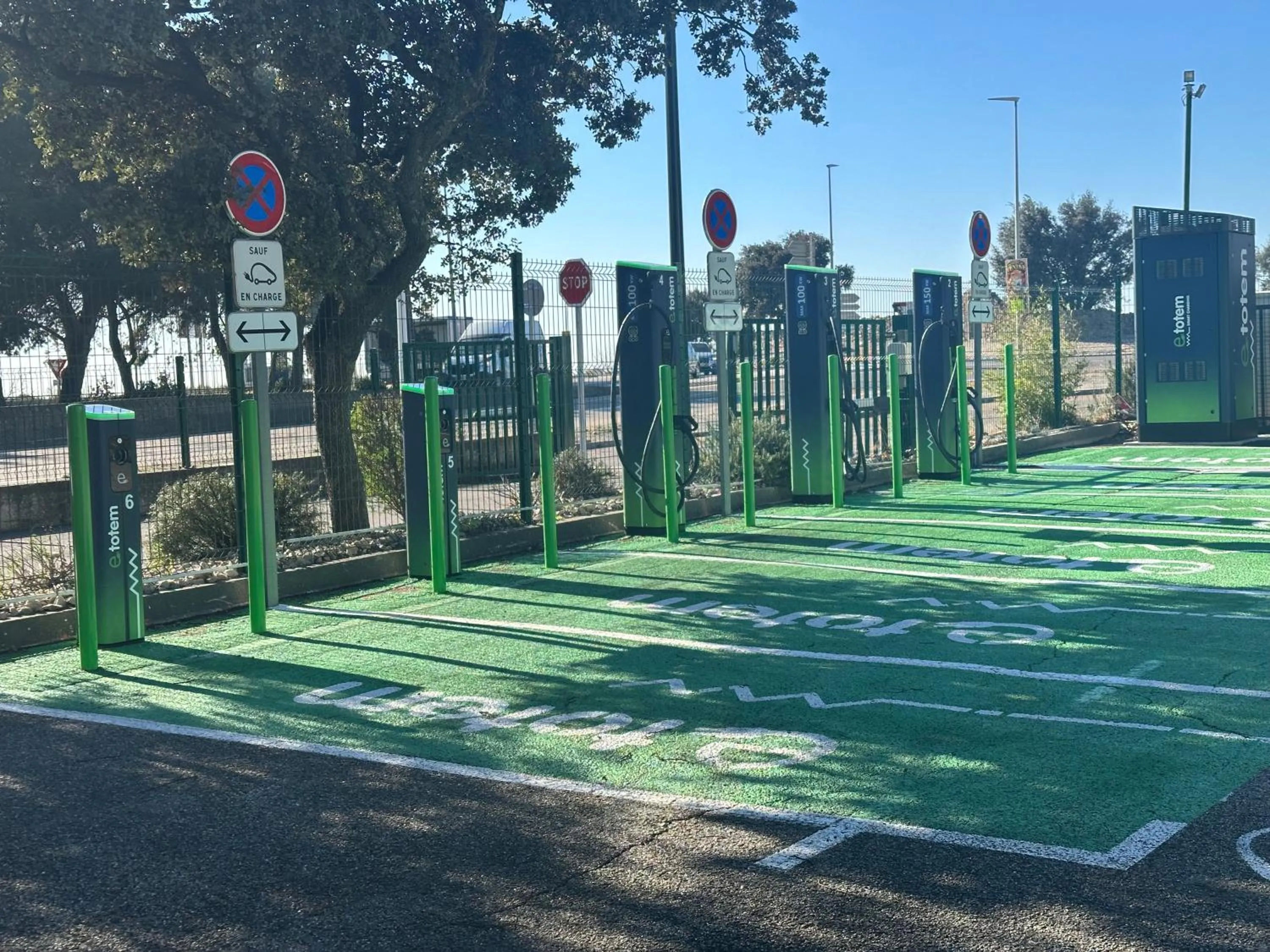 Parking in ibis budget Nimes Marguerittes - A9