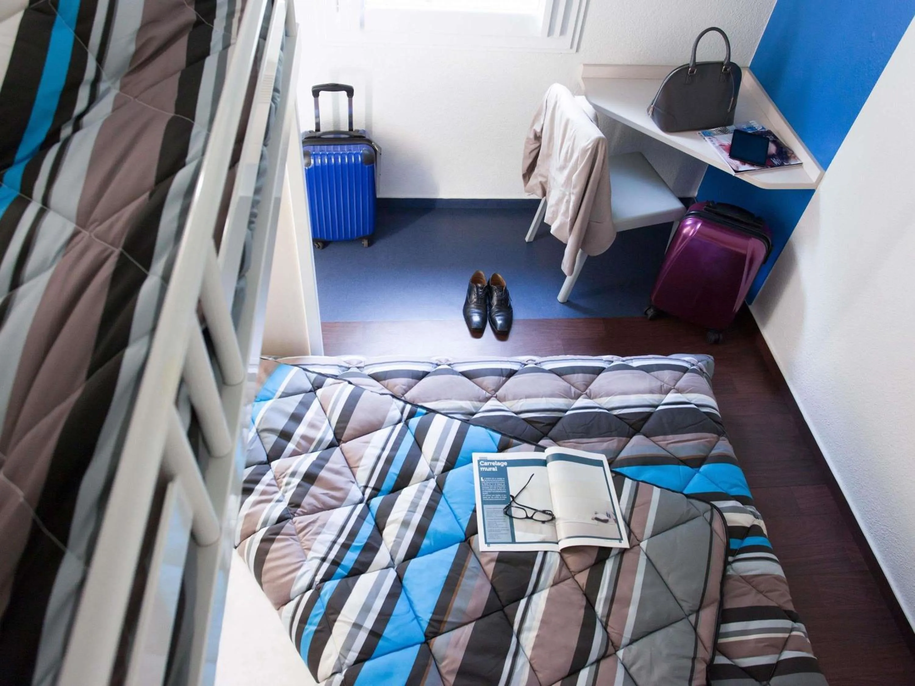 Bedroom, Bed in hotelF1 Nancy Nord Bouxieres