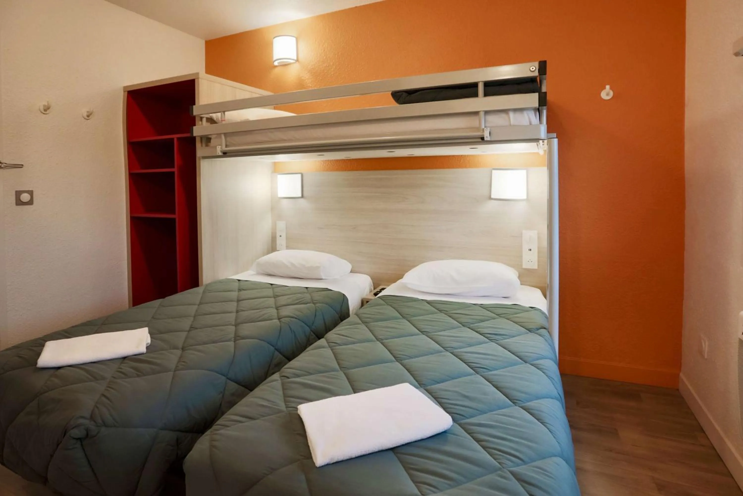 Bedroom, Bed in Première Classe Plaisir Gatines