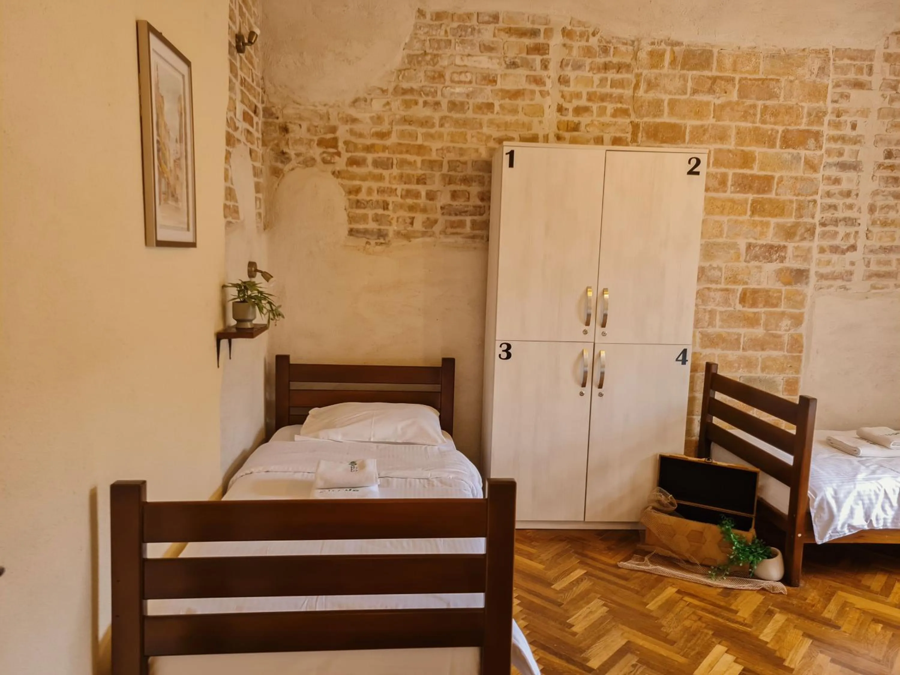 Photo of the whole room, Bed in Step to Kotor bay Guesthouse