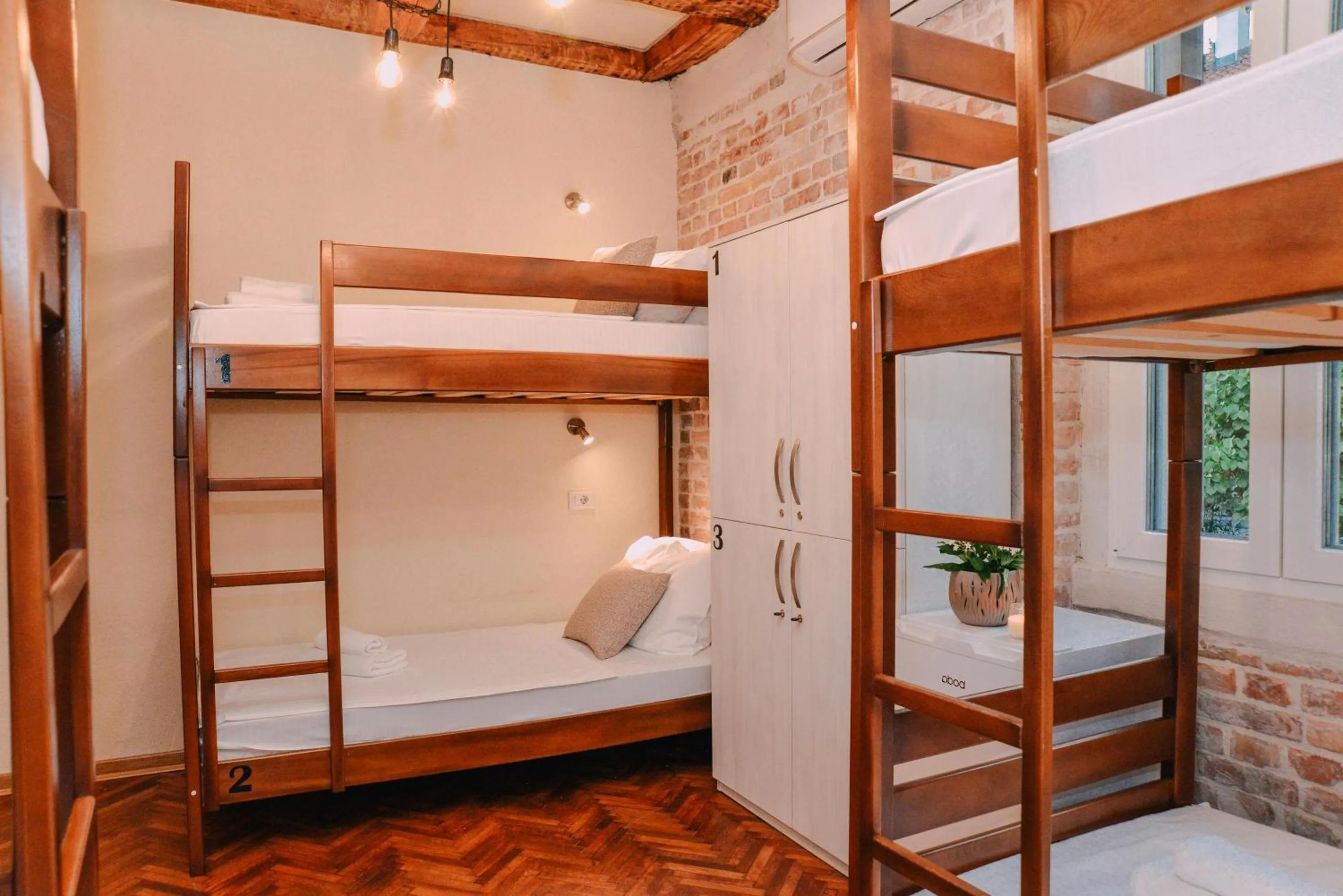 Bed in Step to Kotor bay Guesthouse