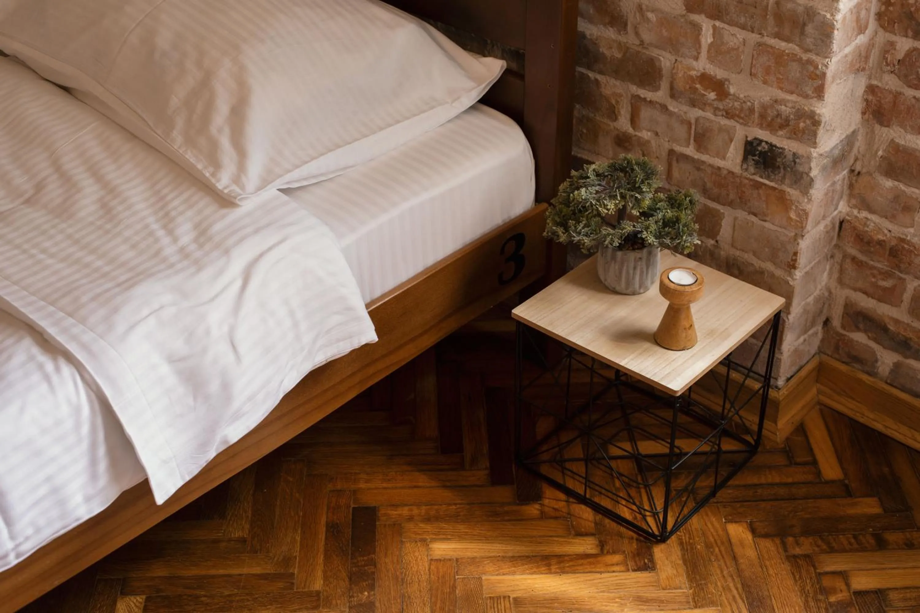 Bed in Step to Kotor bay Guesthouse