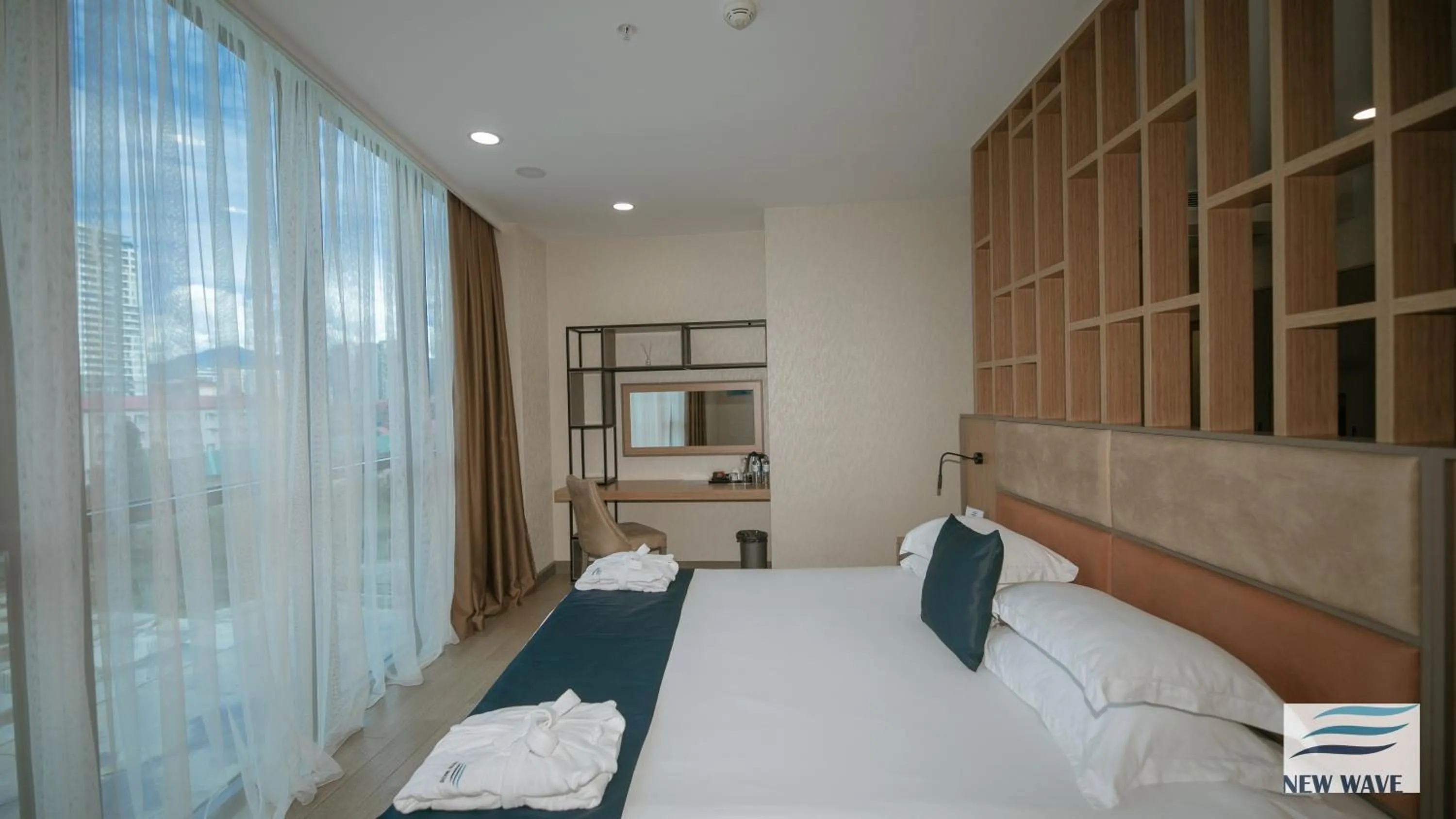 Bedroom, Bed in New Wave Hotel
