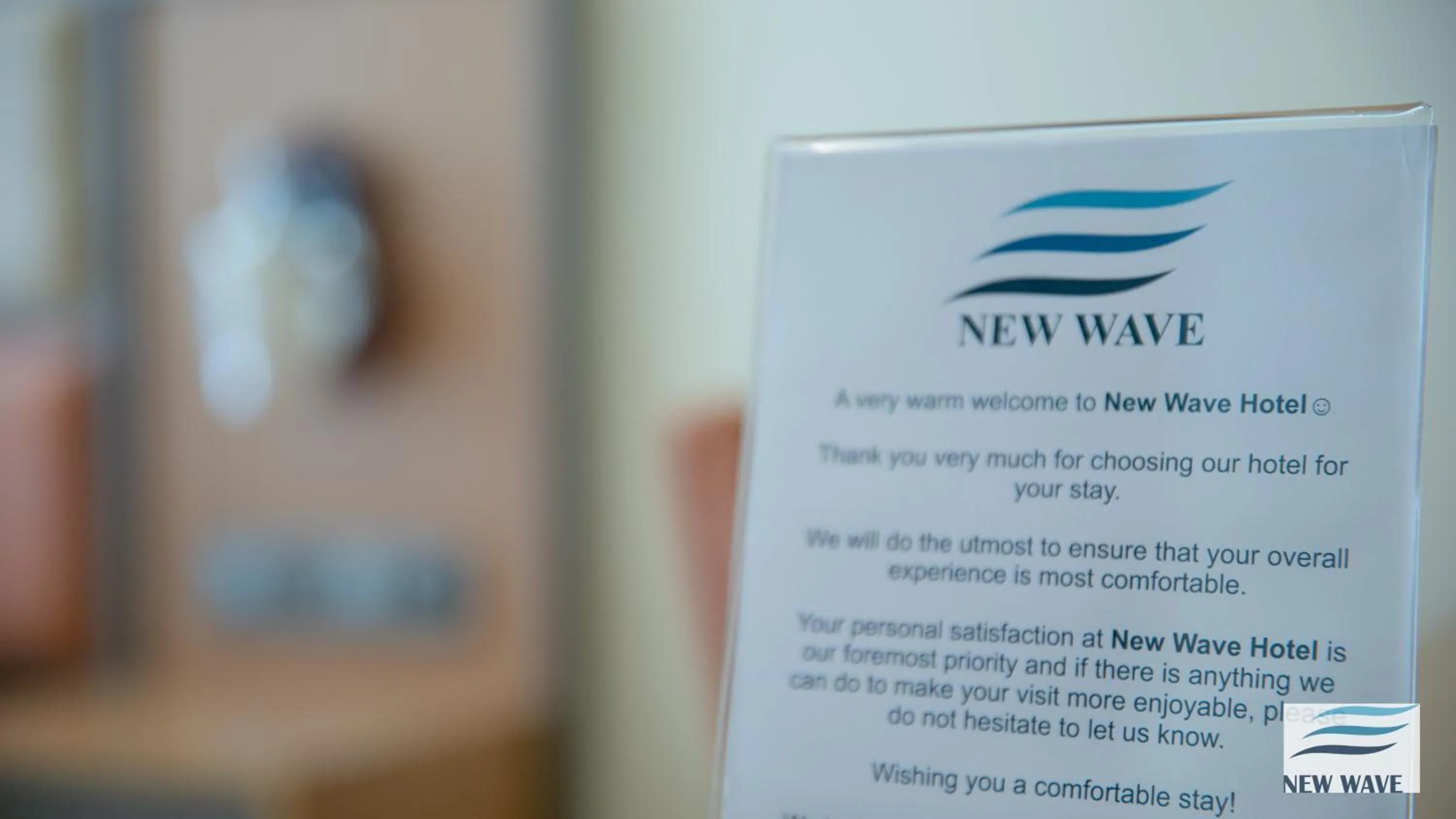 Logo/Certificate/Sign in New Wave Hotel
