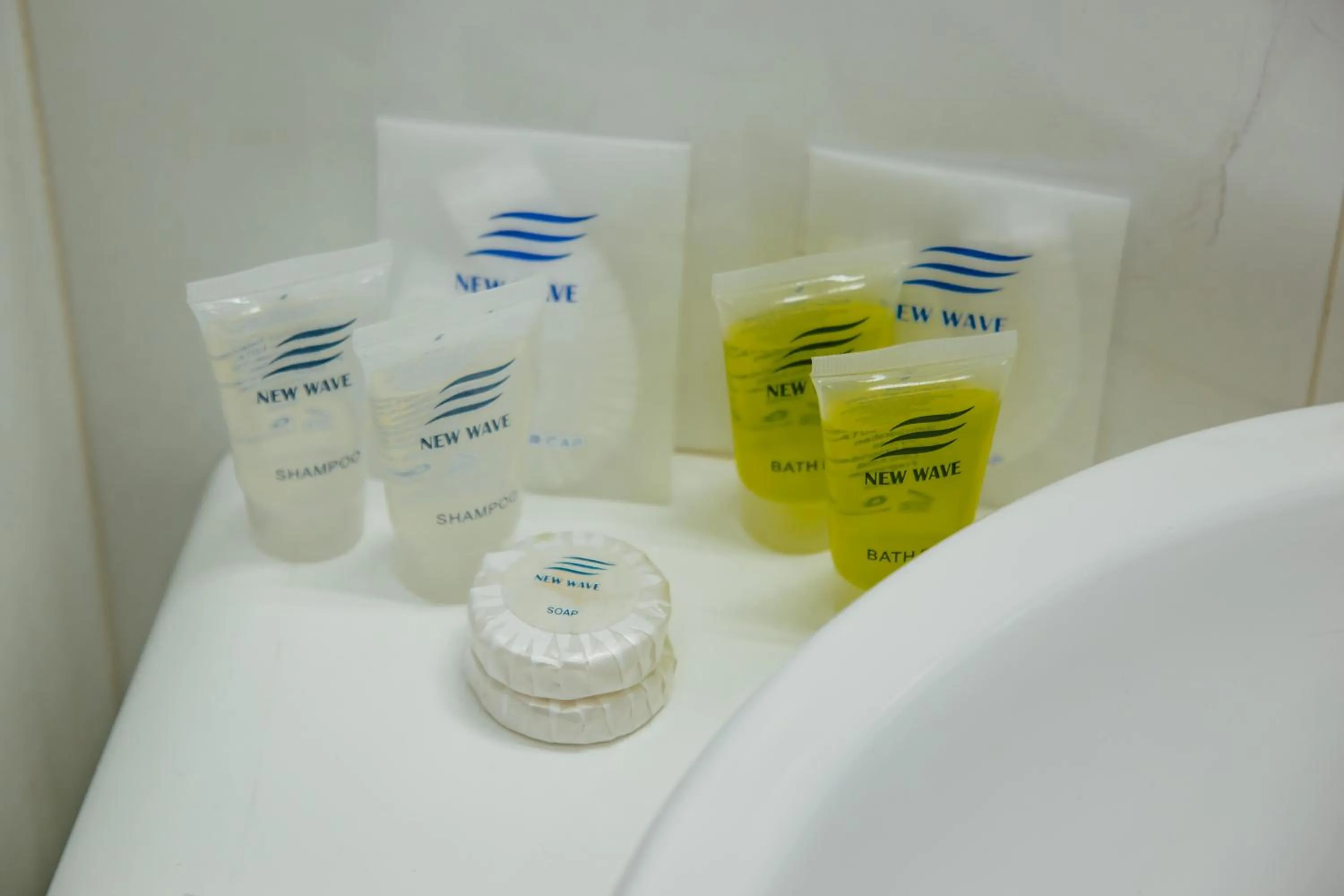 Bathroom in New Wave Hotel