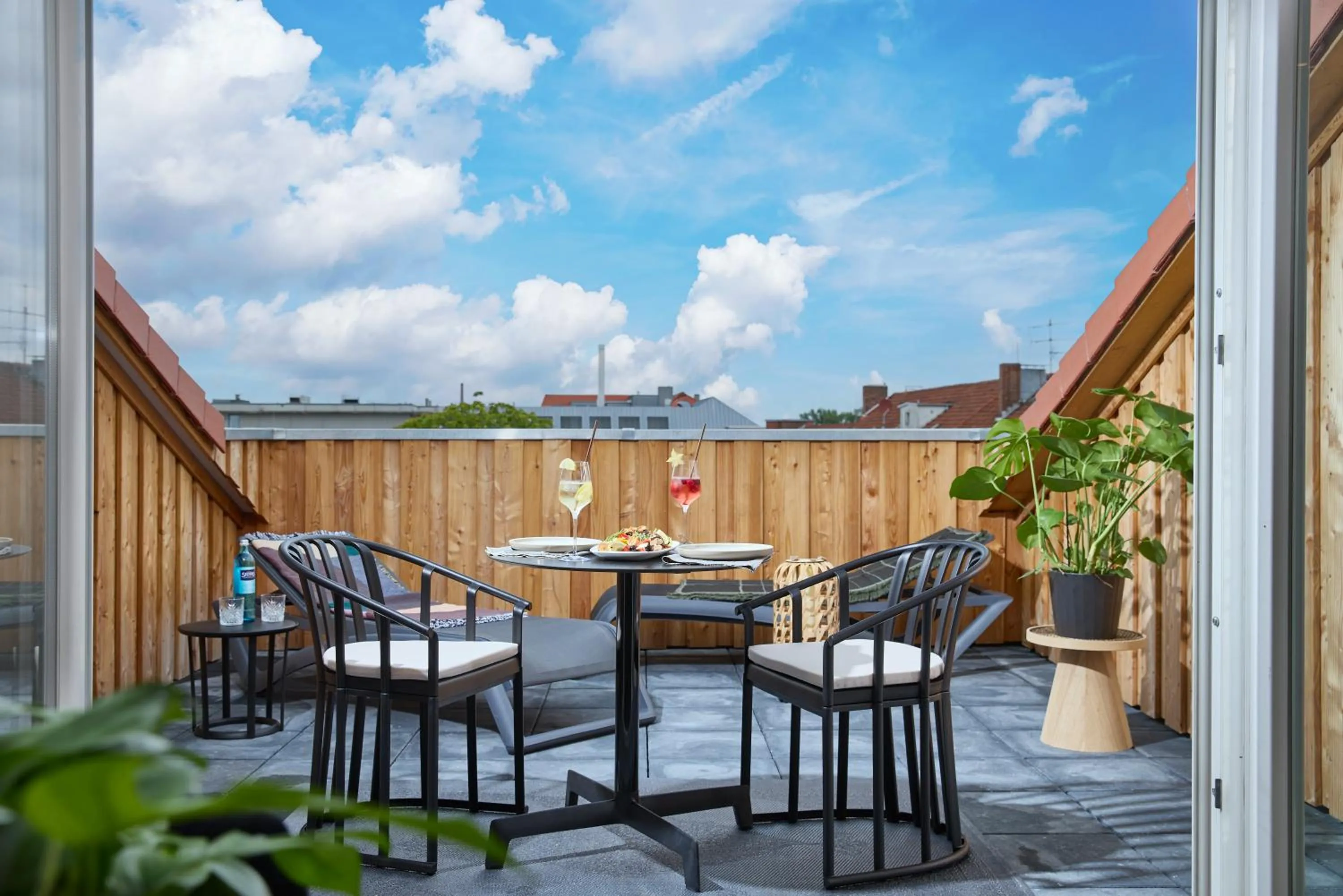 Patio in Hotel Loccumer Hof