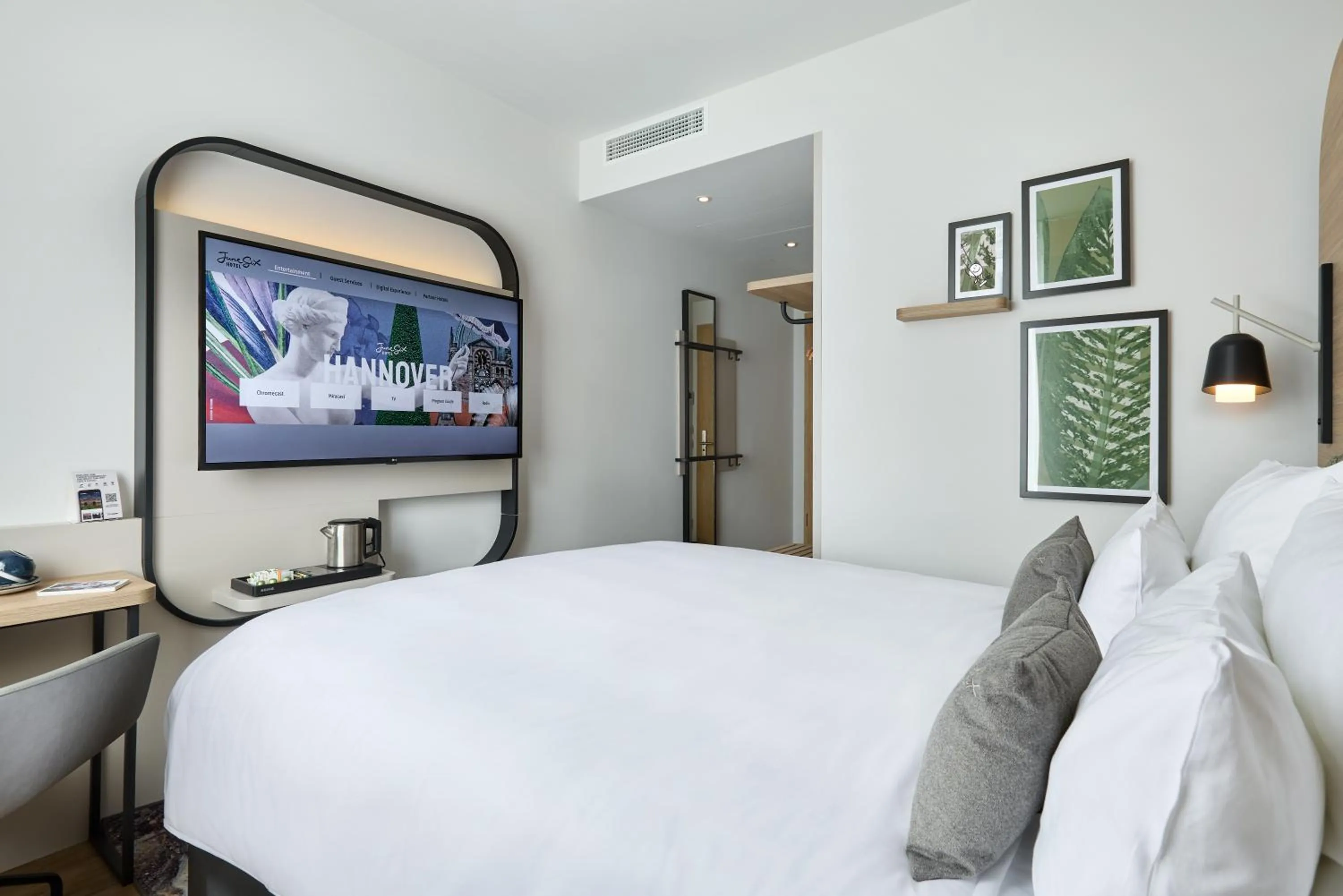 Bed in Hotel Loccumer Hof