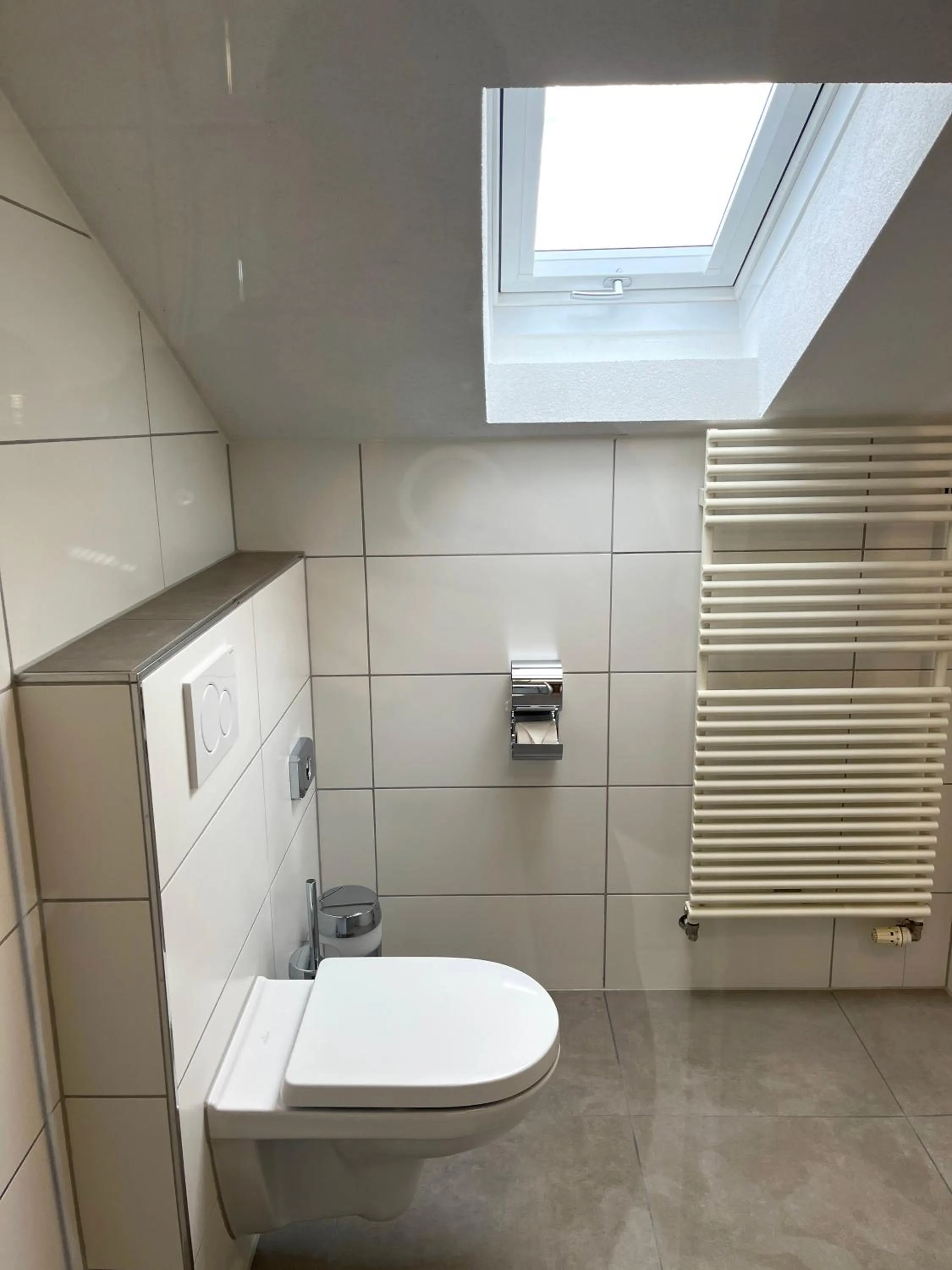 Shower in Gästehaus Forggensee