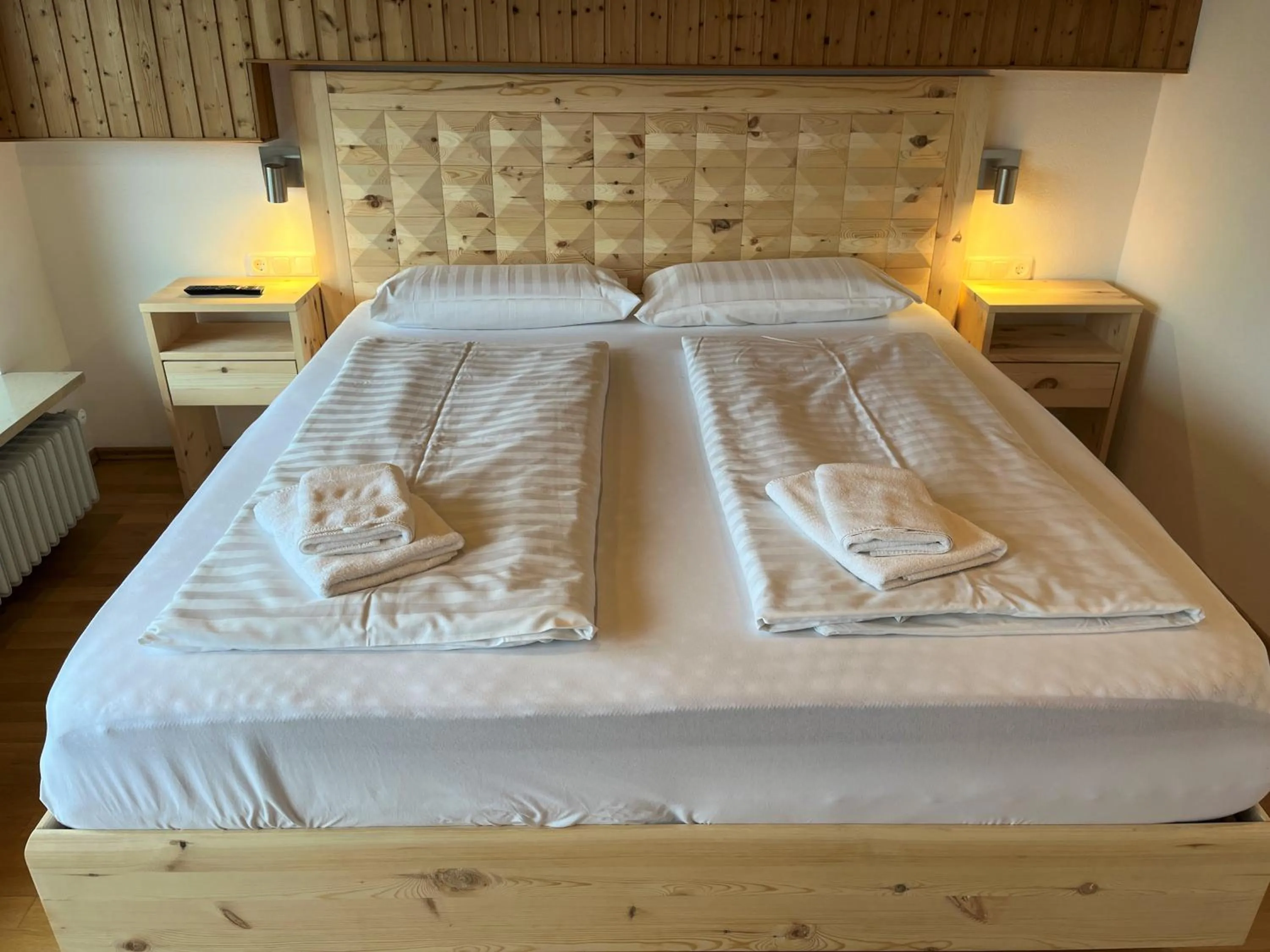 Bed in Gästehaus Forggensee