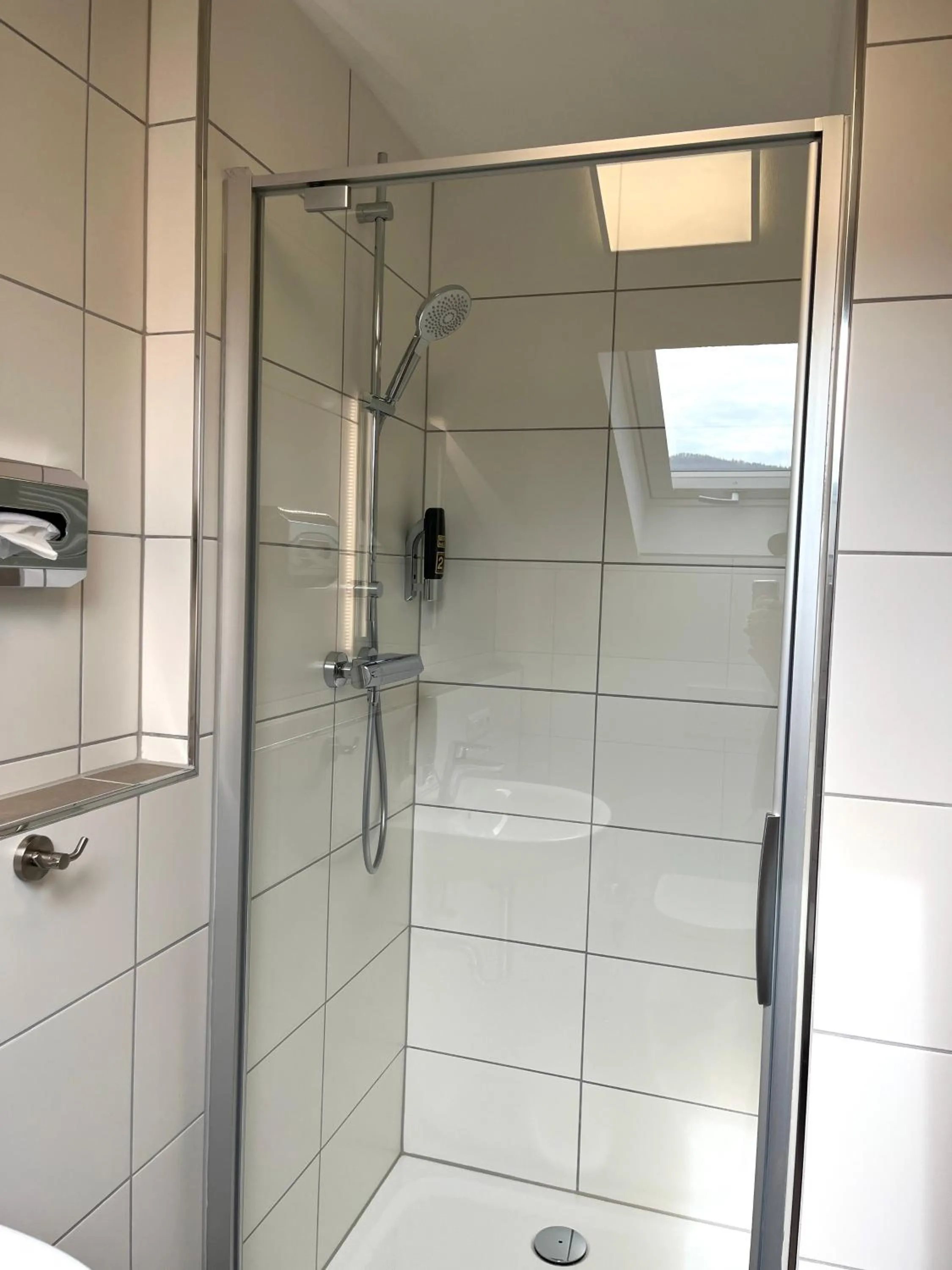 Shower in Gästehaus Forggensee