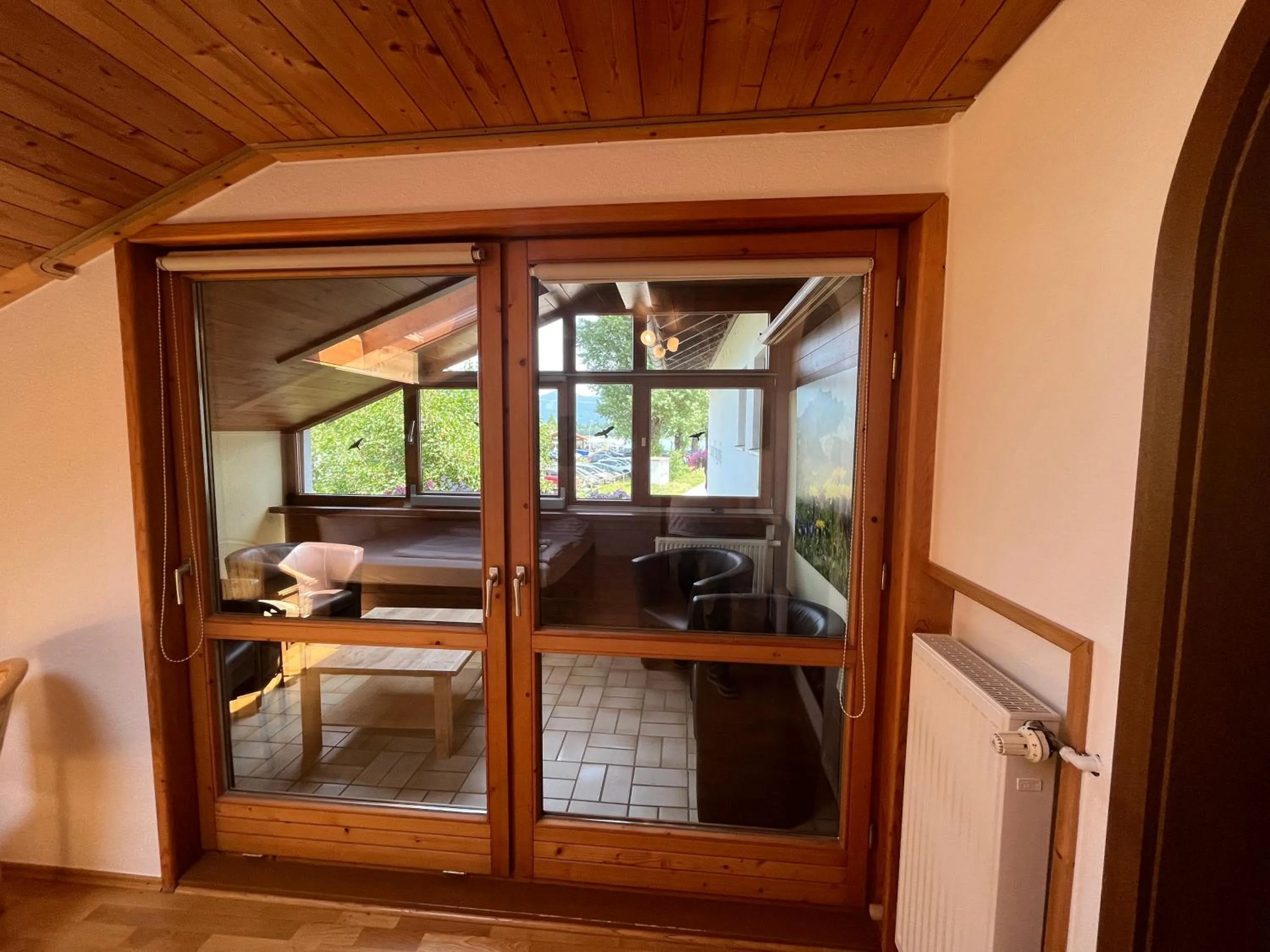 Living room in Gästehaus Forggensee
