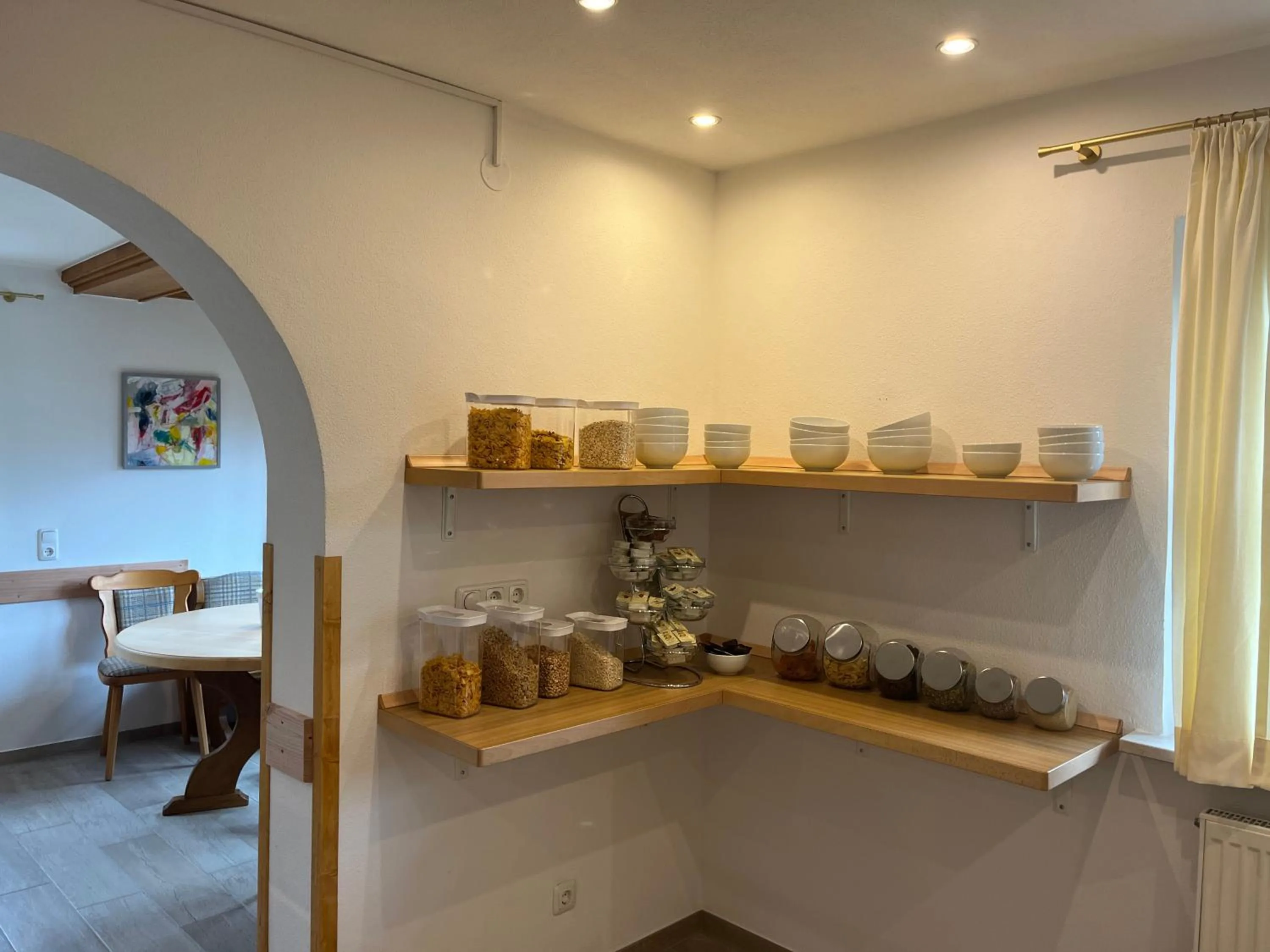 Buffet breakfast in Gästehaus Forggensee