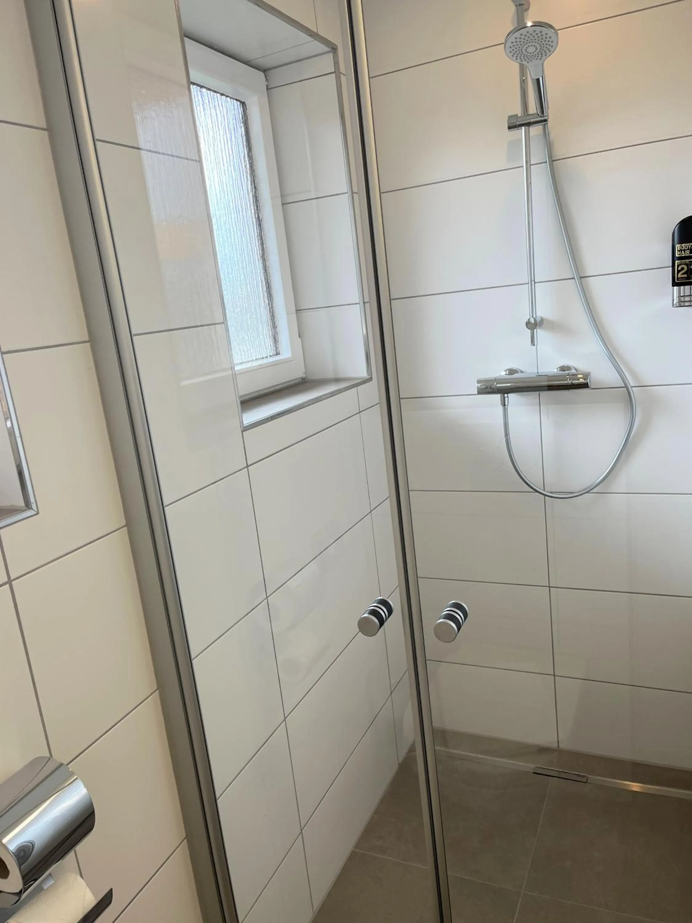 Shower in Gästehaus Forggensee