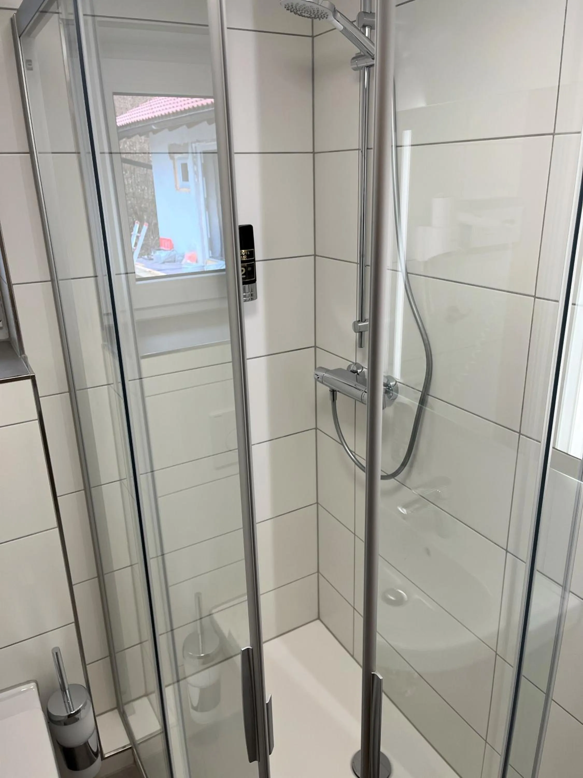 Shower in Gästehaus Forggensee