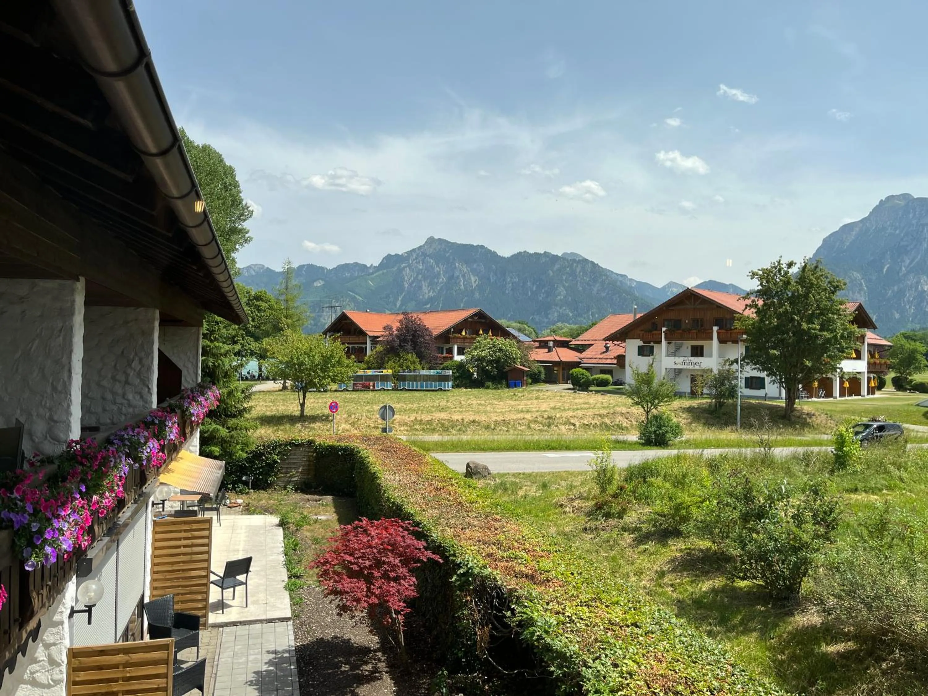 View (from property/room) in Gästehaus Forggensee