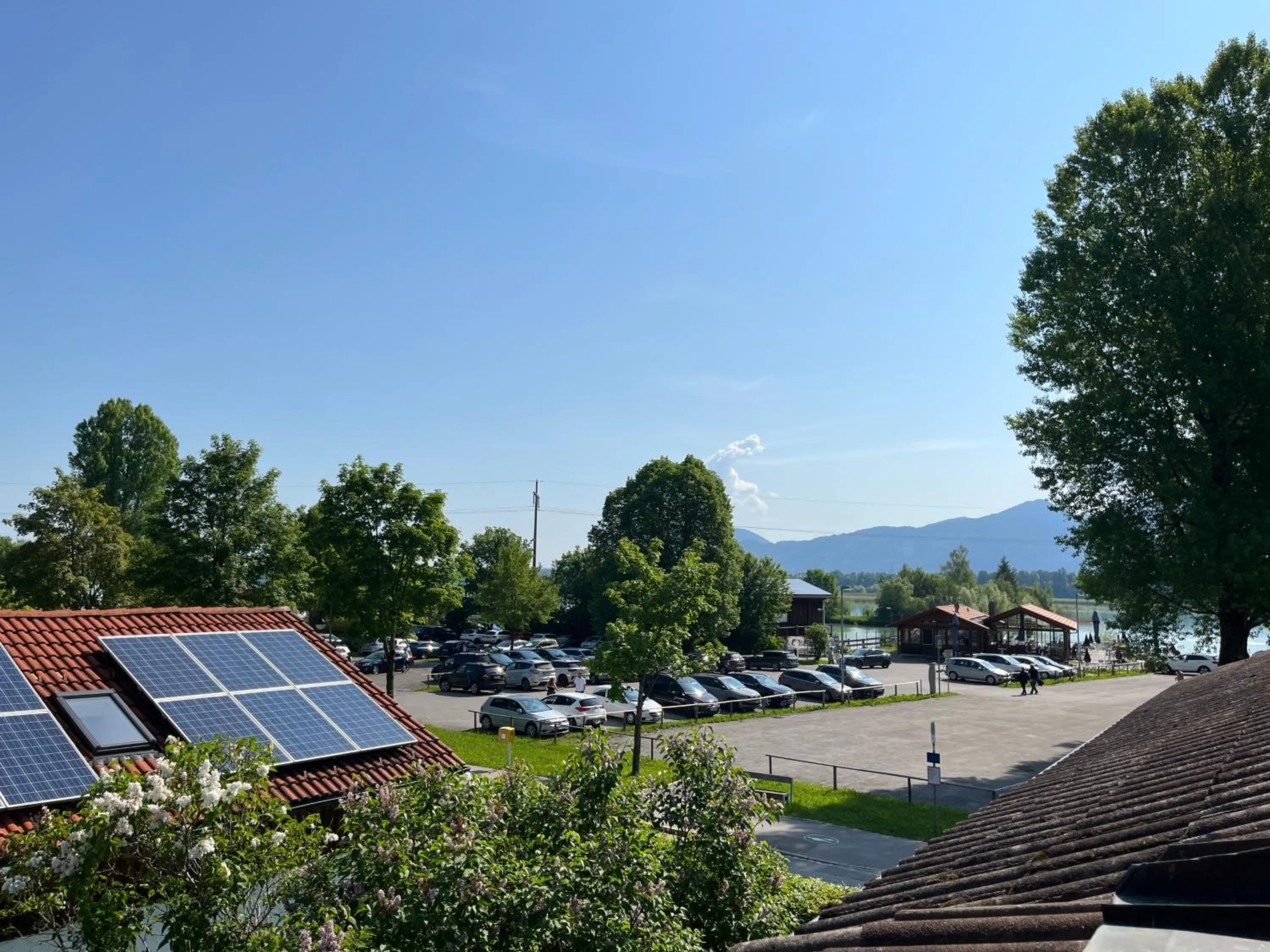 View (from property/room) in Gästehaus Forggensee
