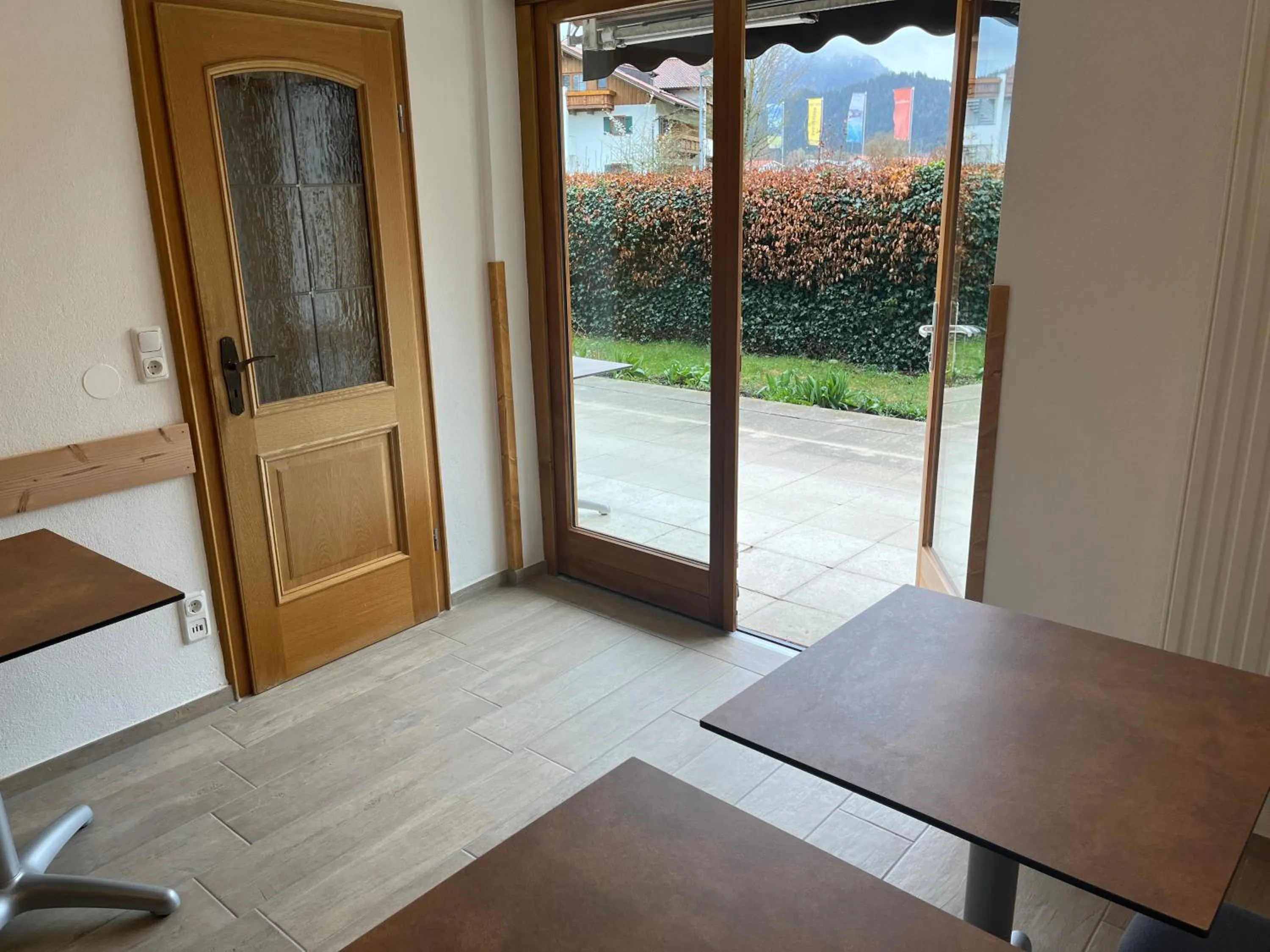 Balcony/Terrace in Gästehaus Forggensee