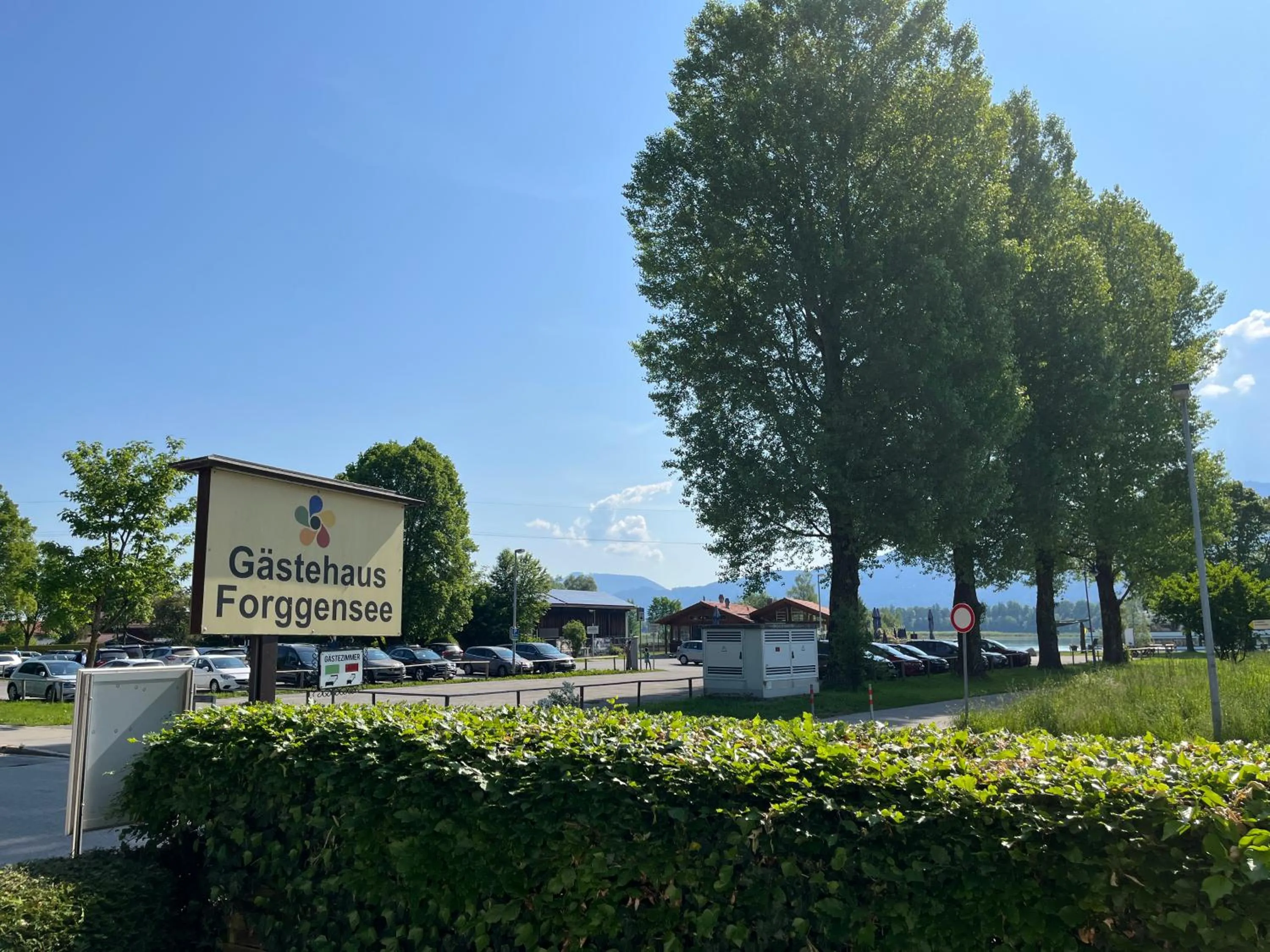 View (from property/room) in Gästehaus Forggensee