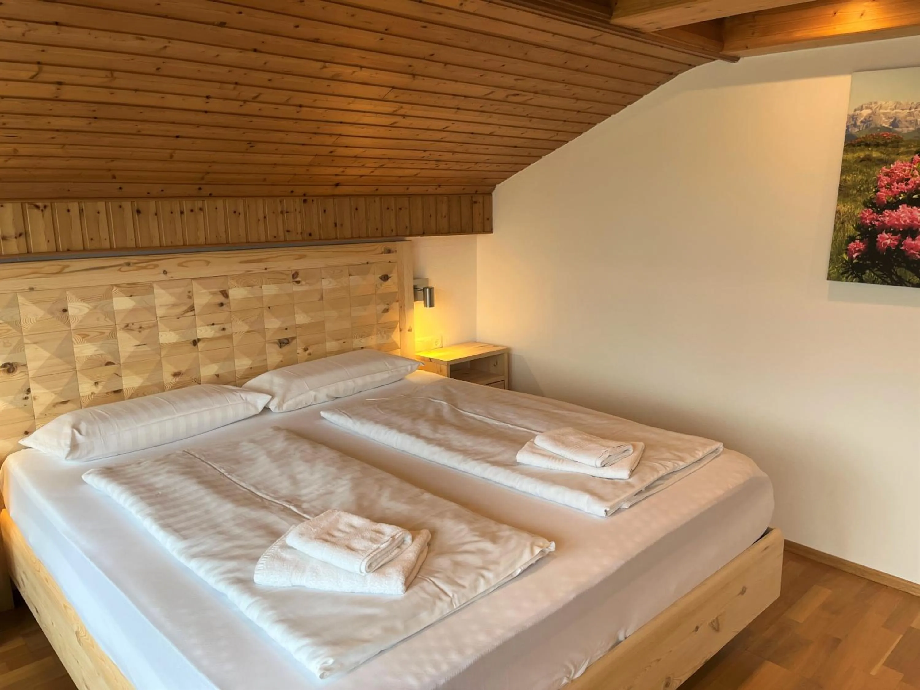 Bed in Gästehaus Forggensee