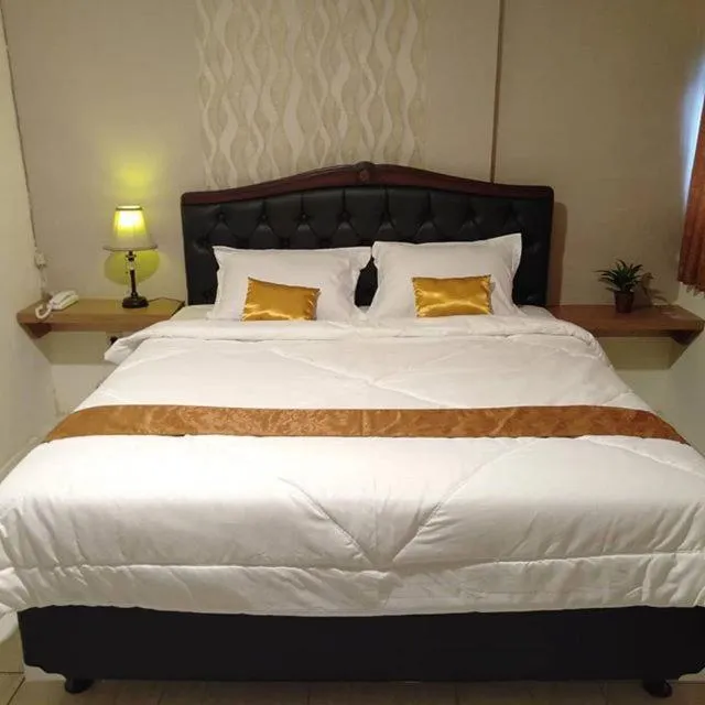 Bed in Votel Hotel De'Pratnya Kediri