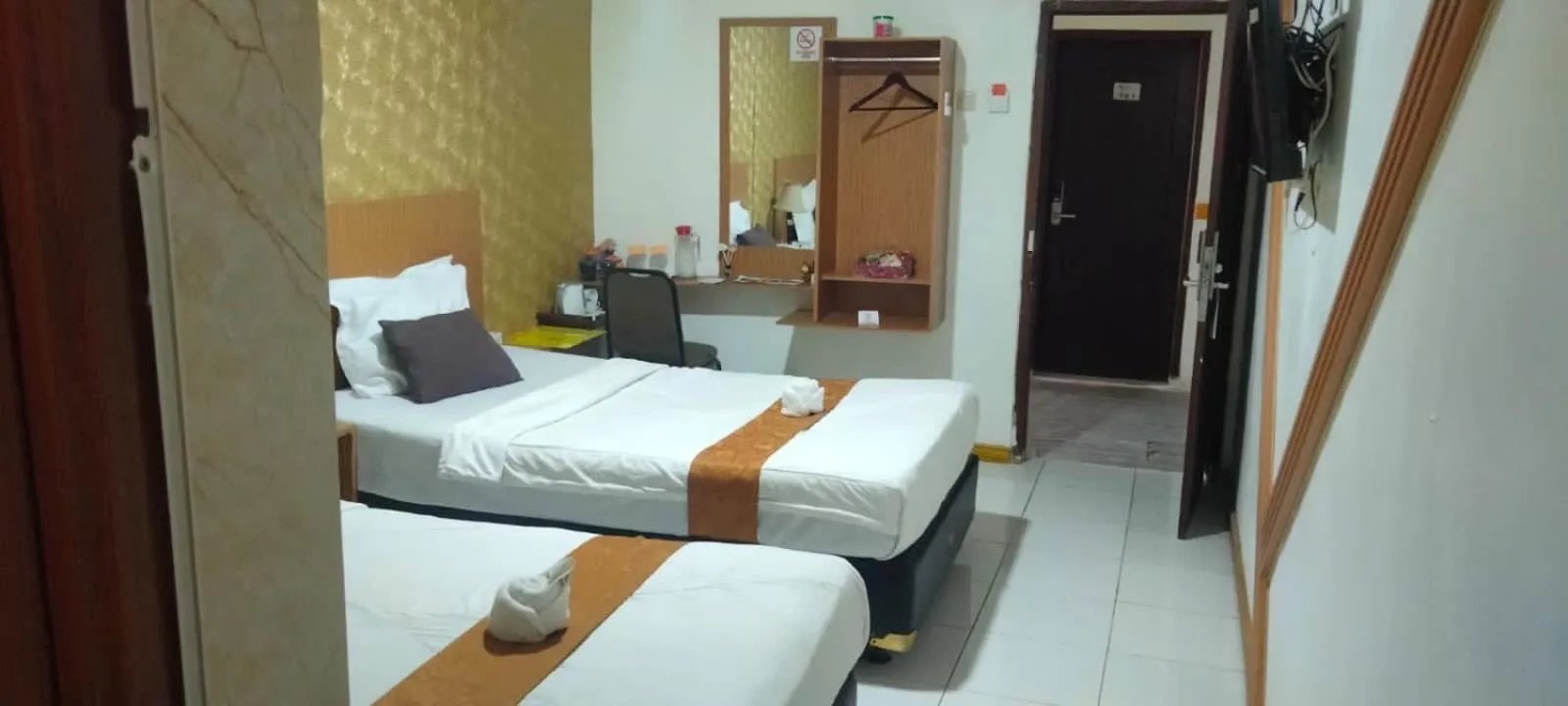 Bed in Votel Hotel De'Pratnya Kediri