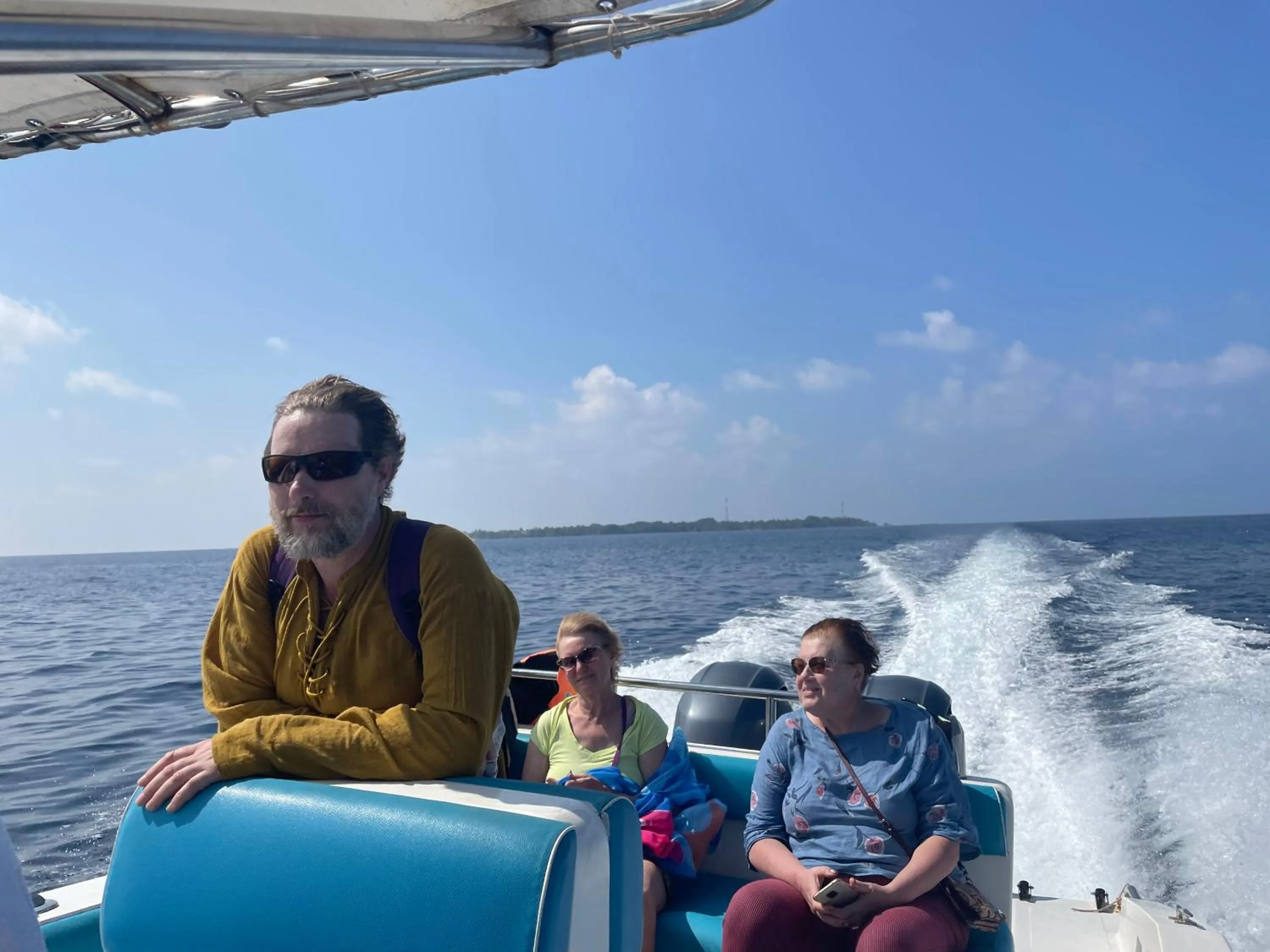 People in Thoddoo Island Life