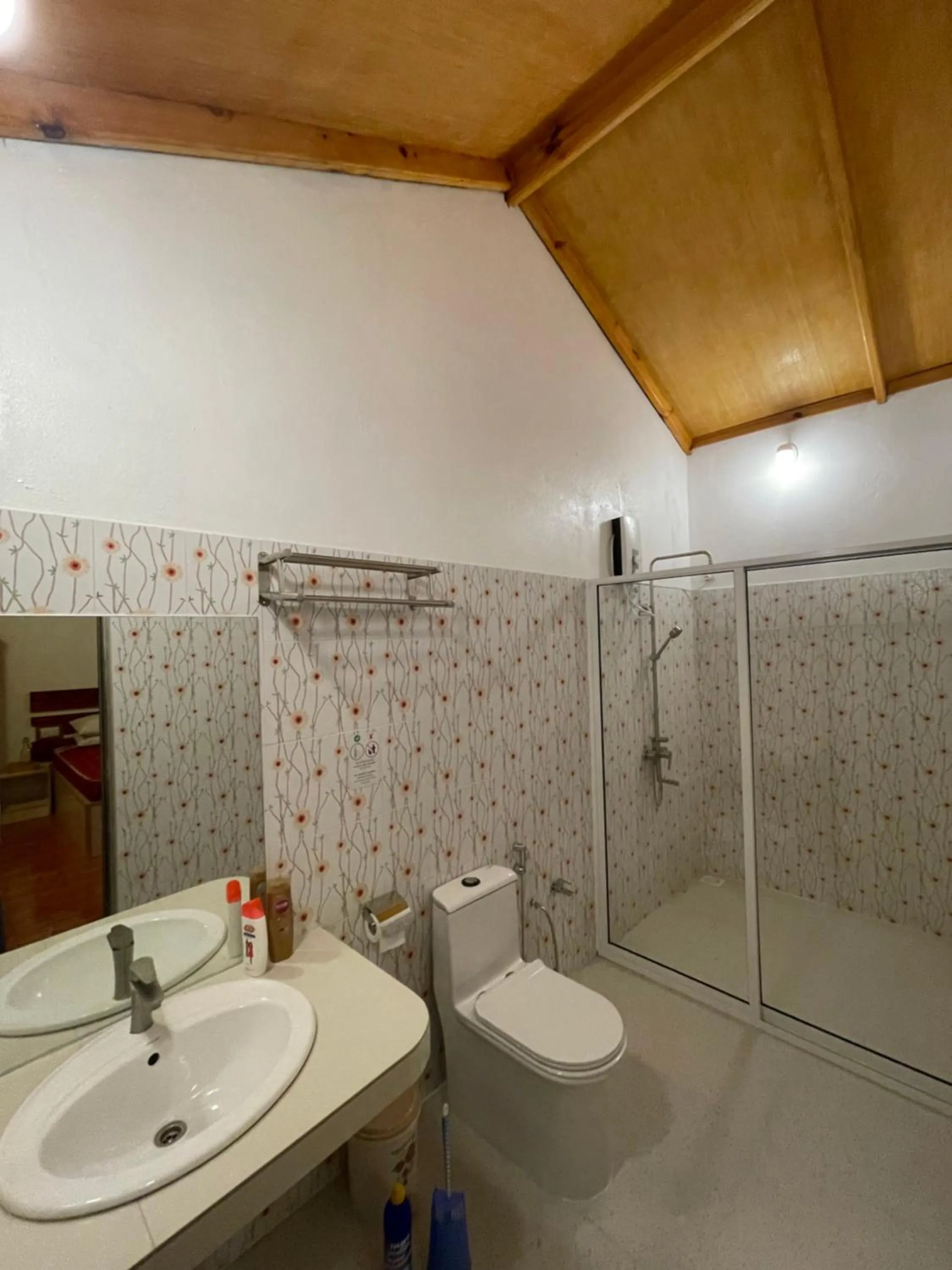 Bathroom in Thoddoo Island Life